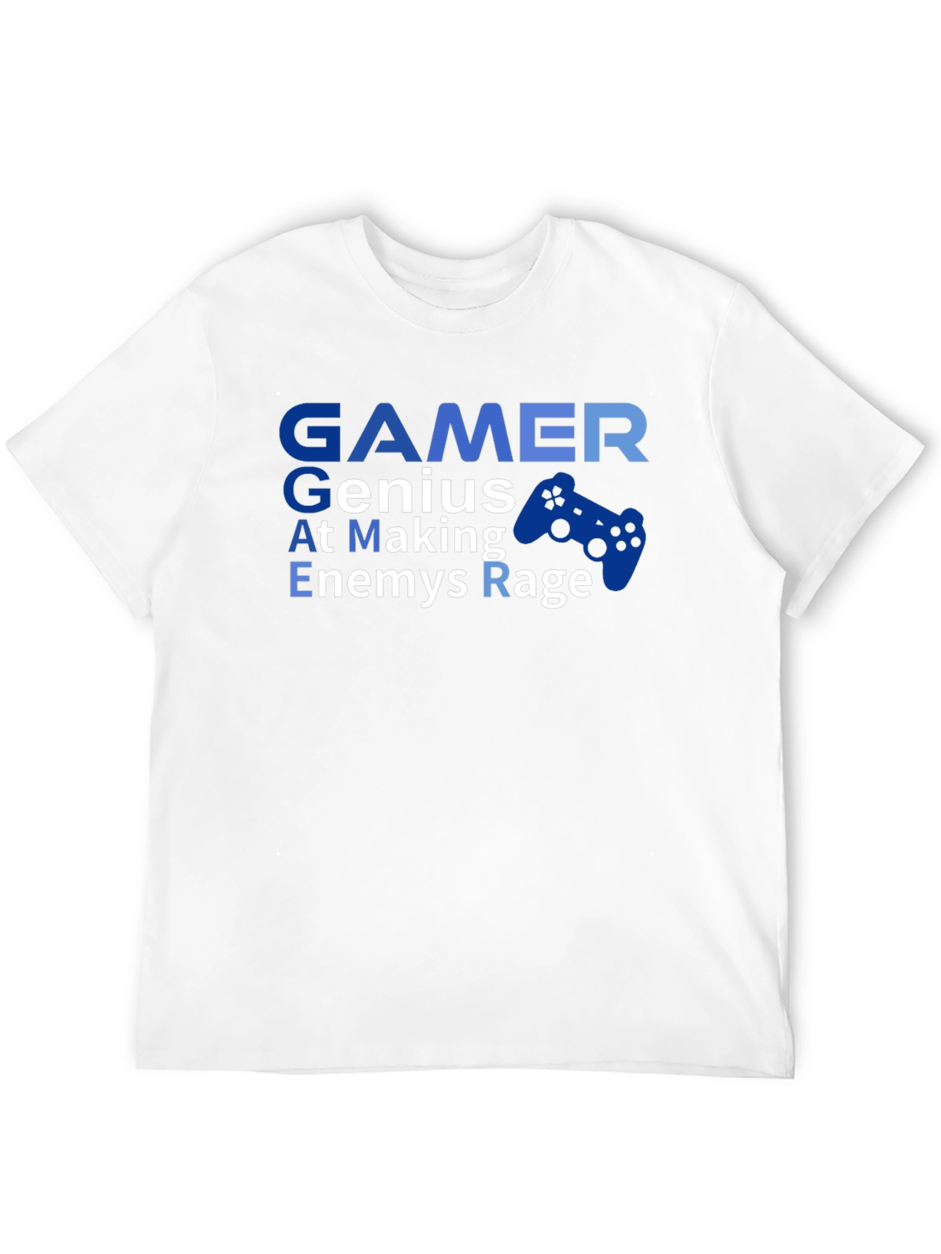 Gamer Genius T-Shirt - At Making Enemies Rage