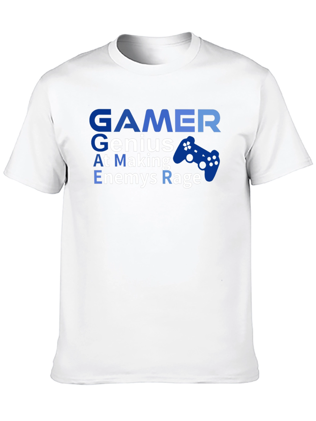 Gamer Genius T-Shirt - At Making Enemies Rage
