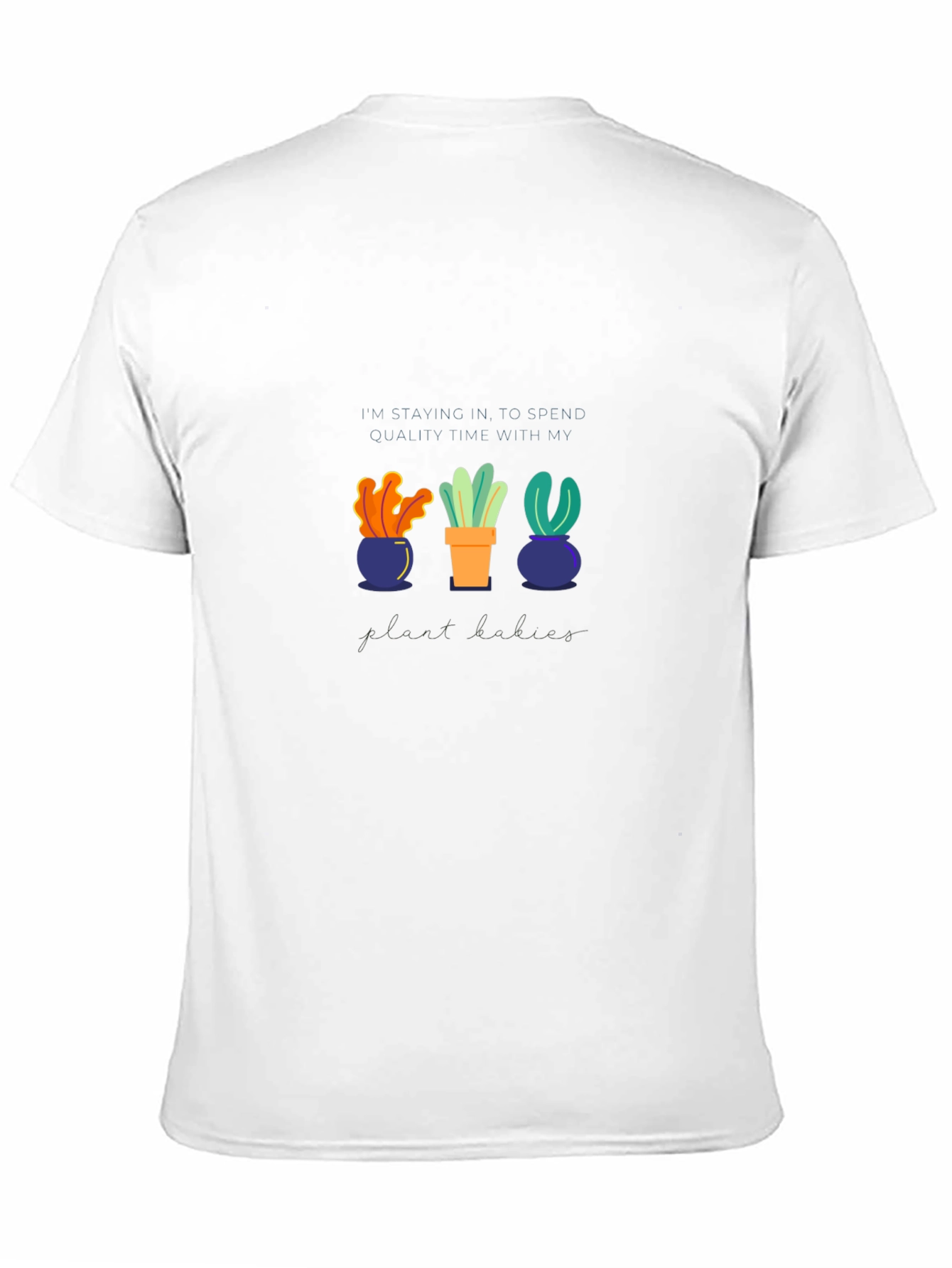 Plant Lovers Black T-Shirt