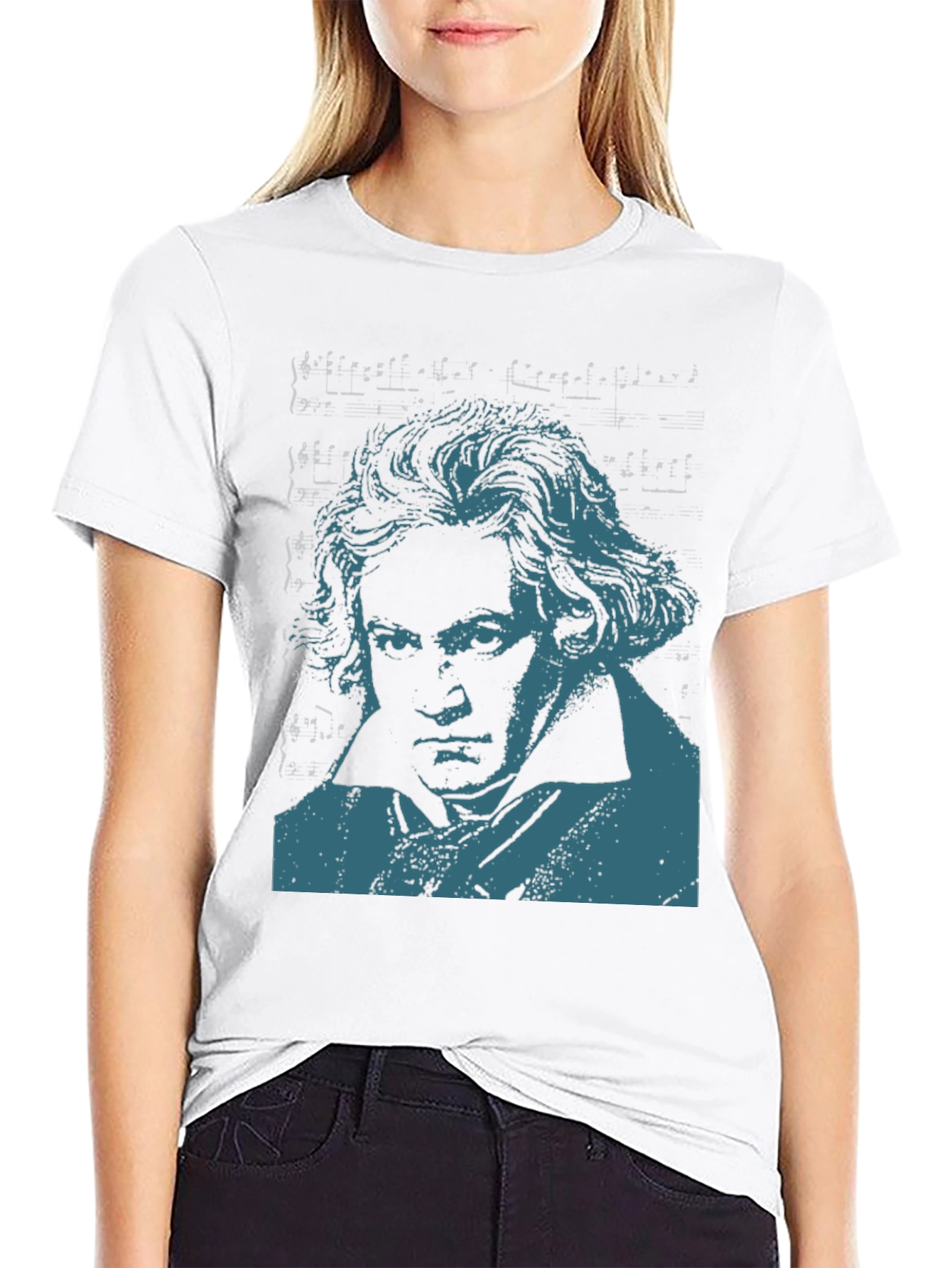Beethoven Graphic T-Shirt - Classic Music Tee