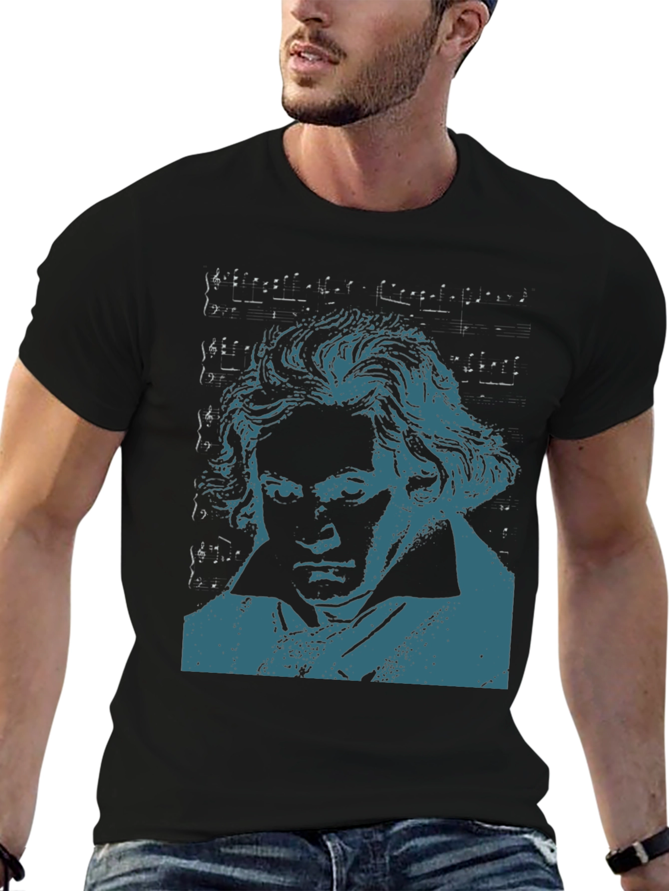 Beethoven Graphic T-Shirt - Classic Music Tee