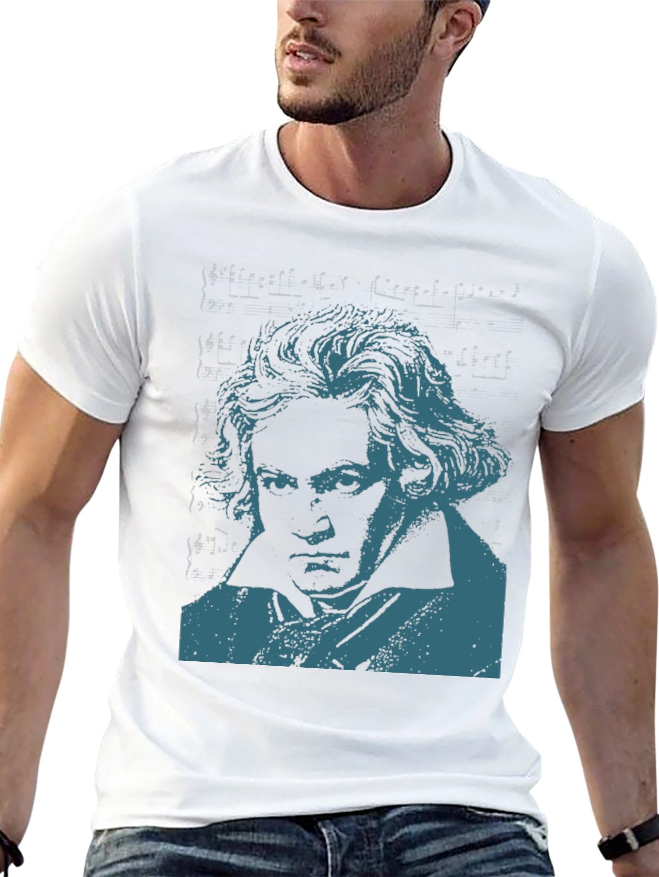 Beethoven Graphic T-Shirt - Classic Music Tee