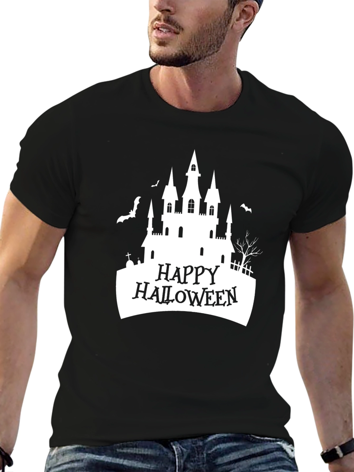 Happy Halloween Castle T-Shirt