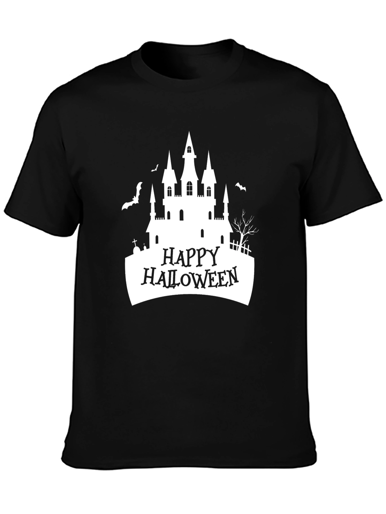 Happy Halloween Castle T-Shirt