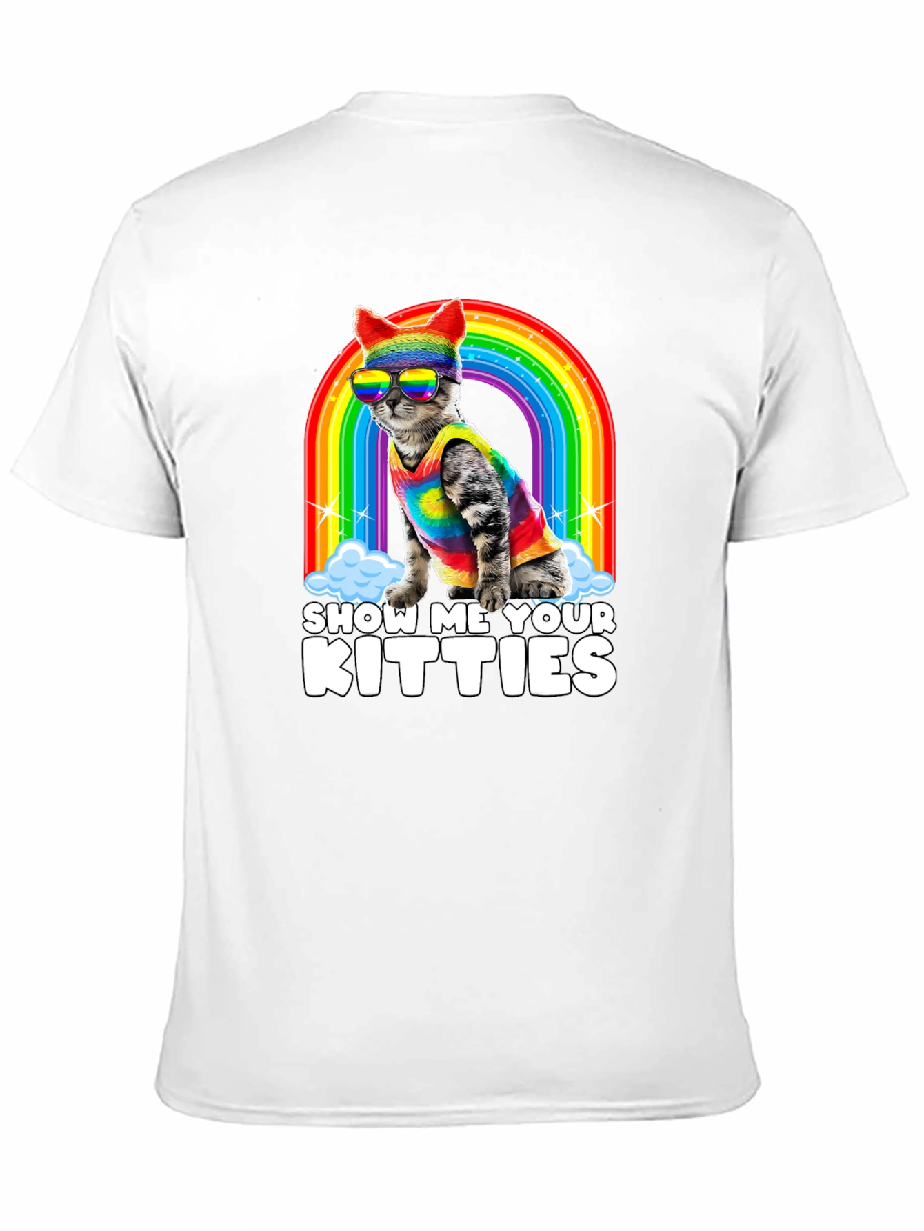 Show Me Your Kitties Pride T-Shirt