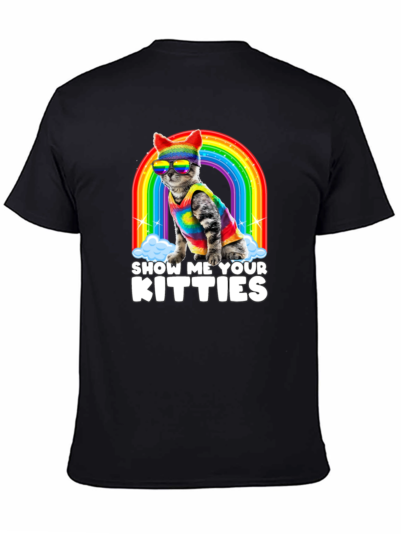 Show Me Your Kitties Pride T-Shirt