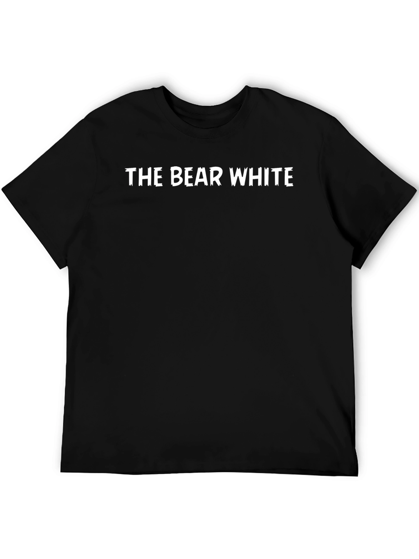 The Bear White Graphic T-Shirt - Cool Casual Tee