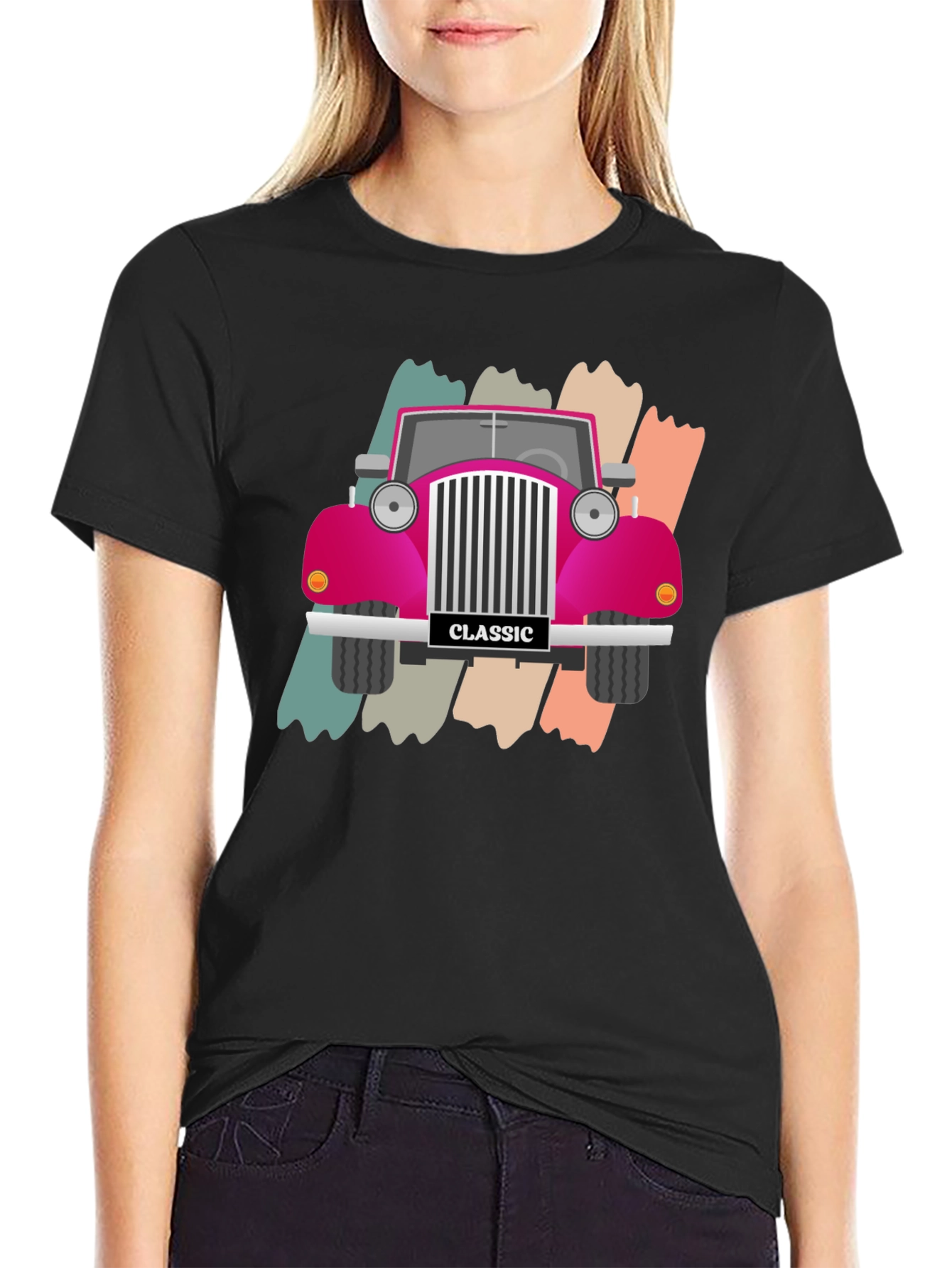 Classic Car T-Shirt - Retro Style