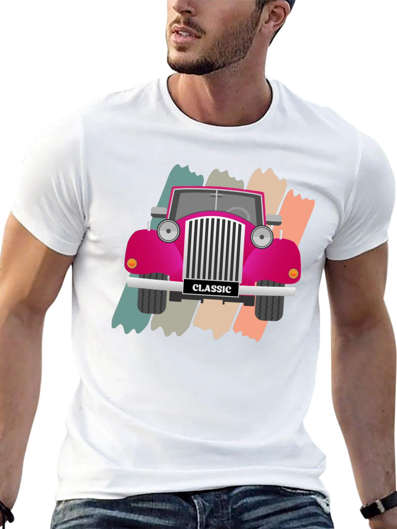 Classic Car T-Shirt - Retro Style