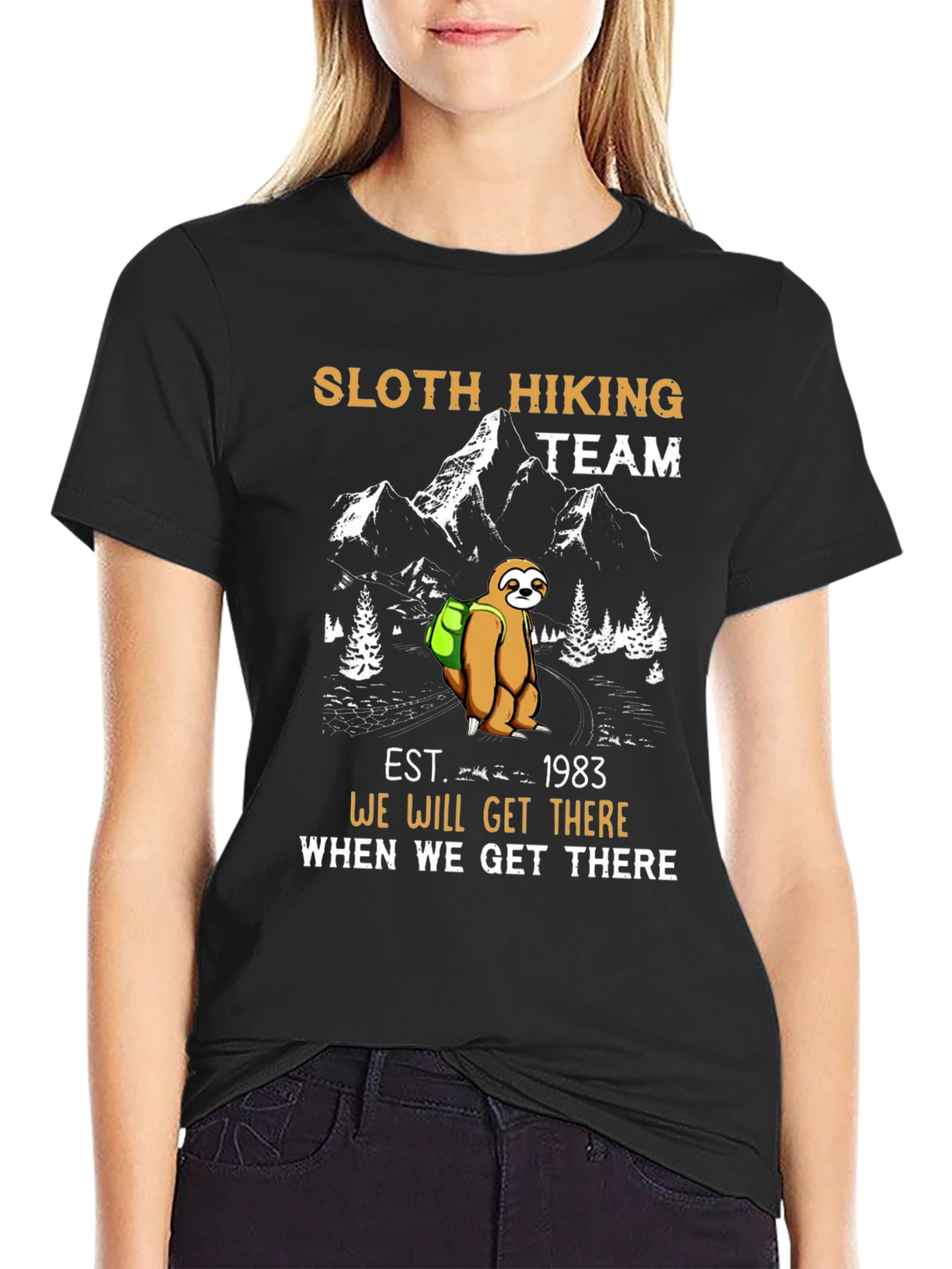 Sloth Hiking Team T-Shirt - Est. 1983