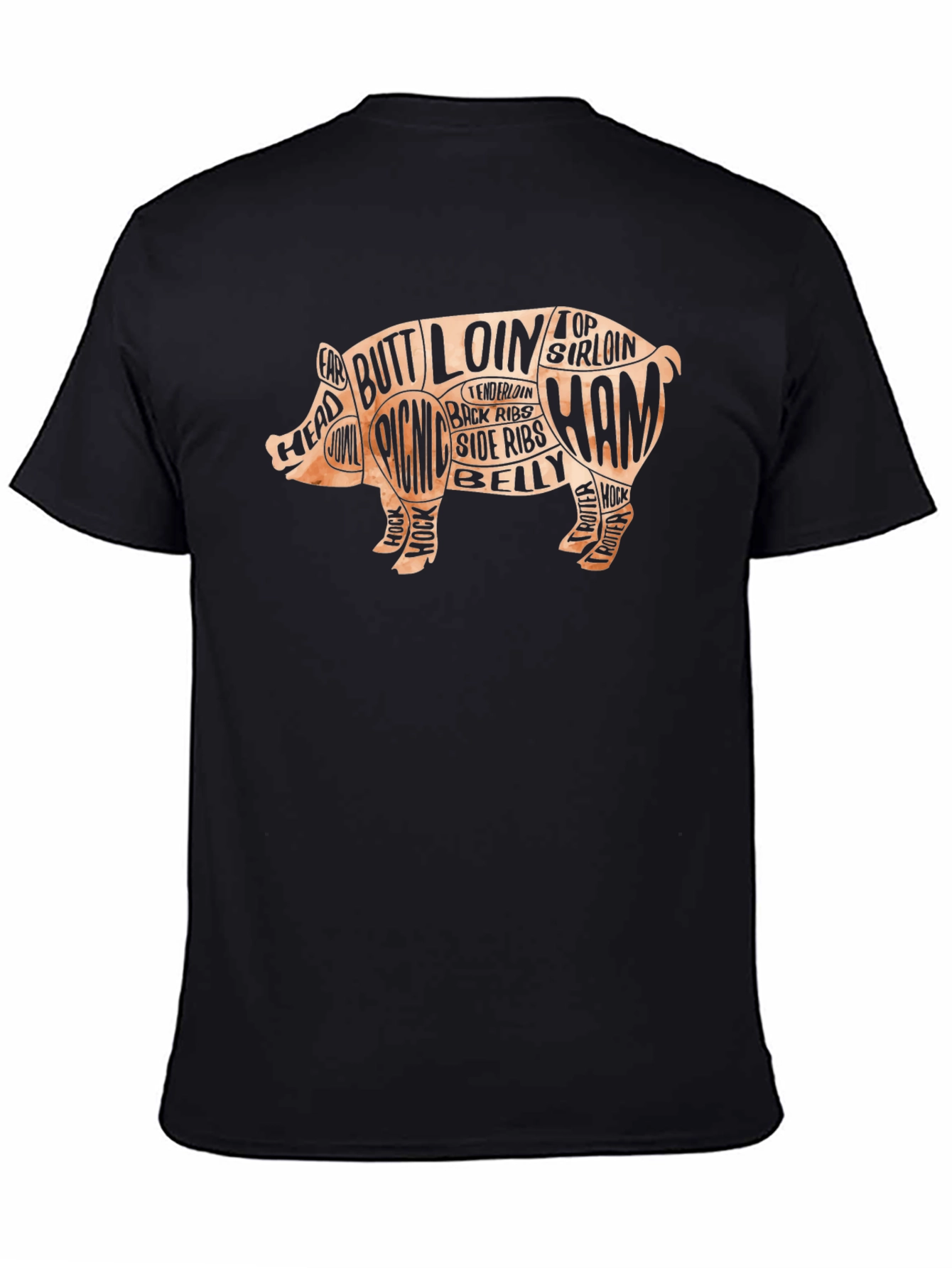 Butcher Pig T-Shirt - Farm to Table Style