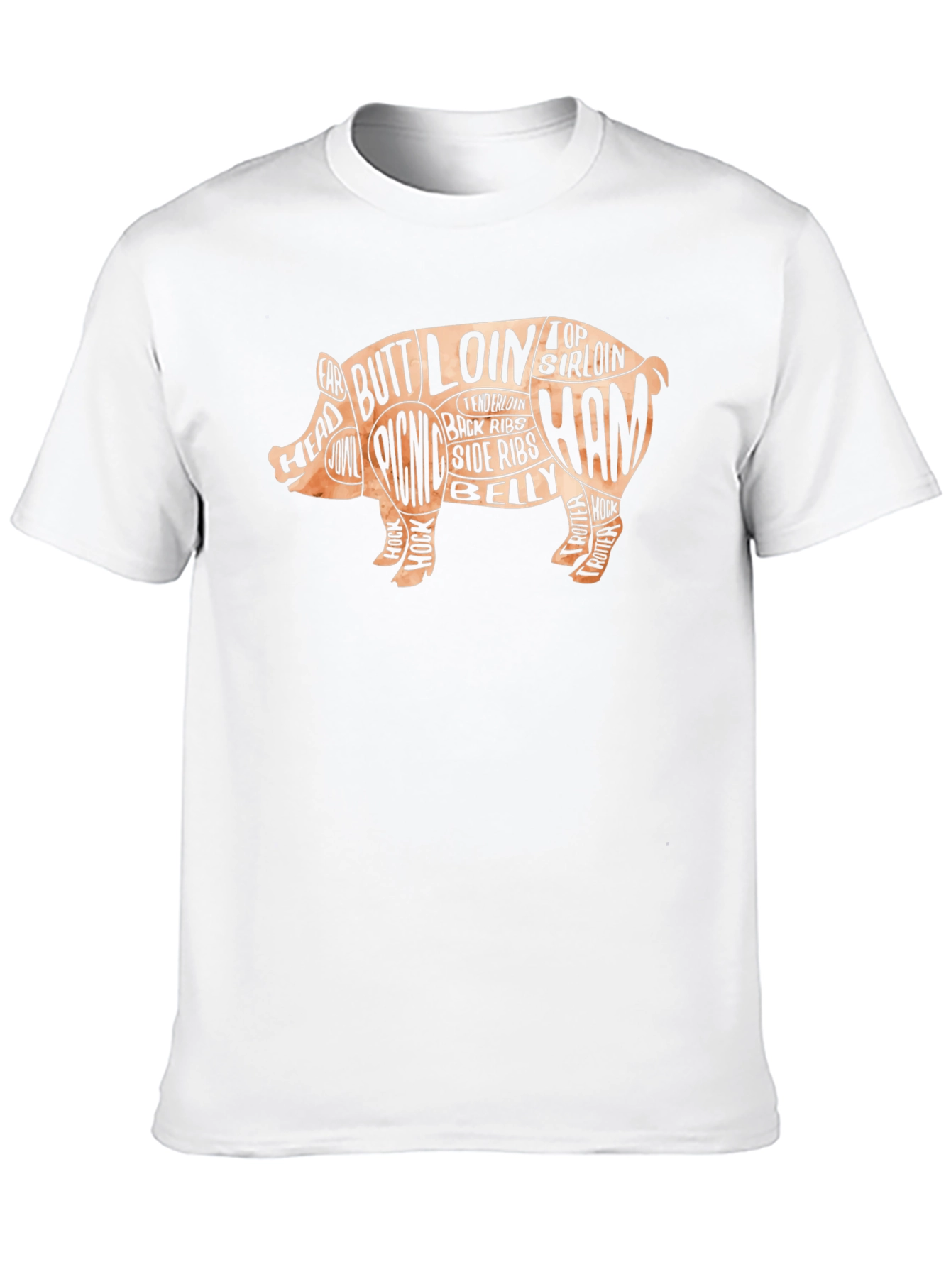 Butcher Pig T-Shirt - Farm to Table Style