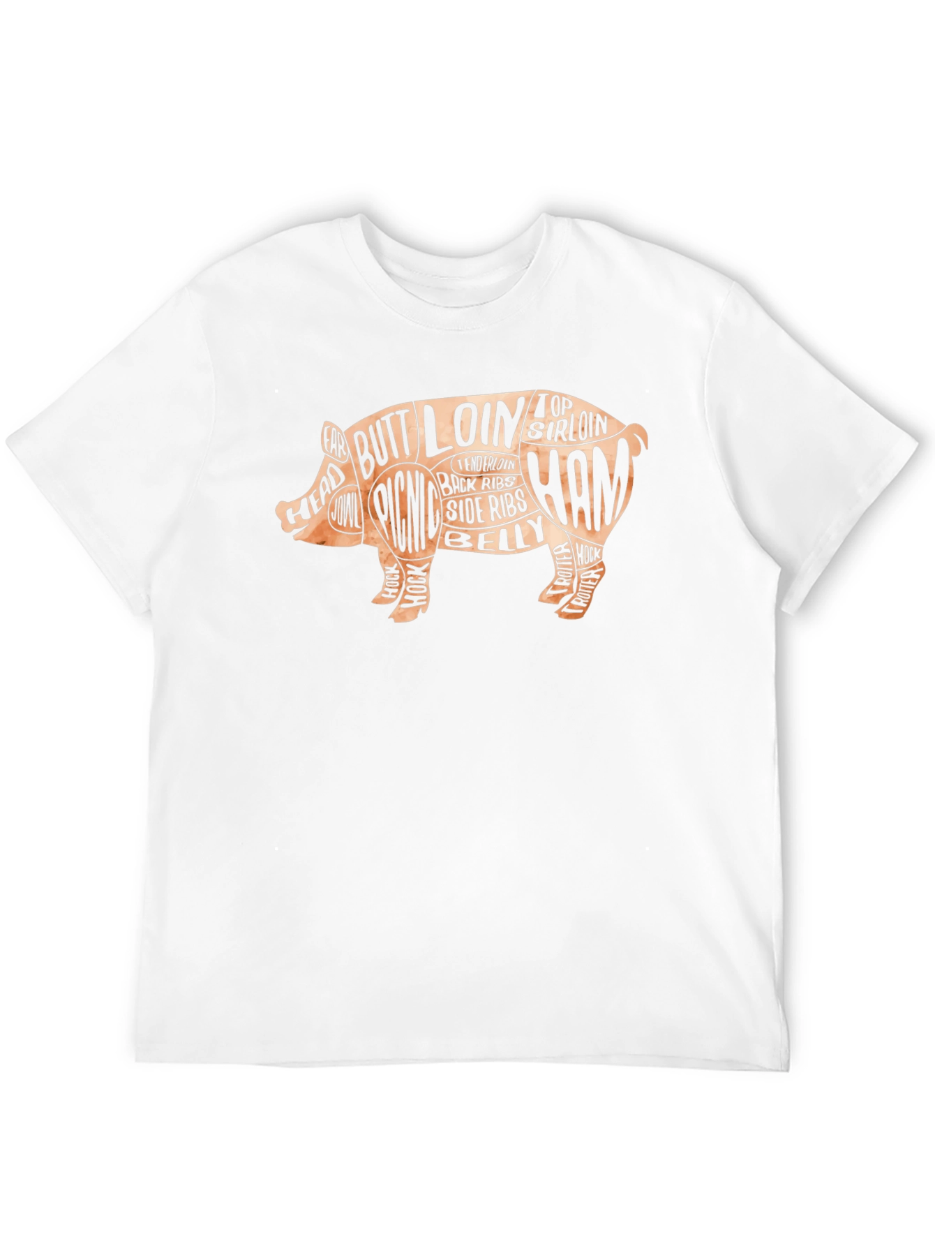 Butcher Pig T-Shirt - Farm to Table Style