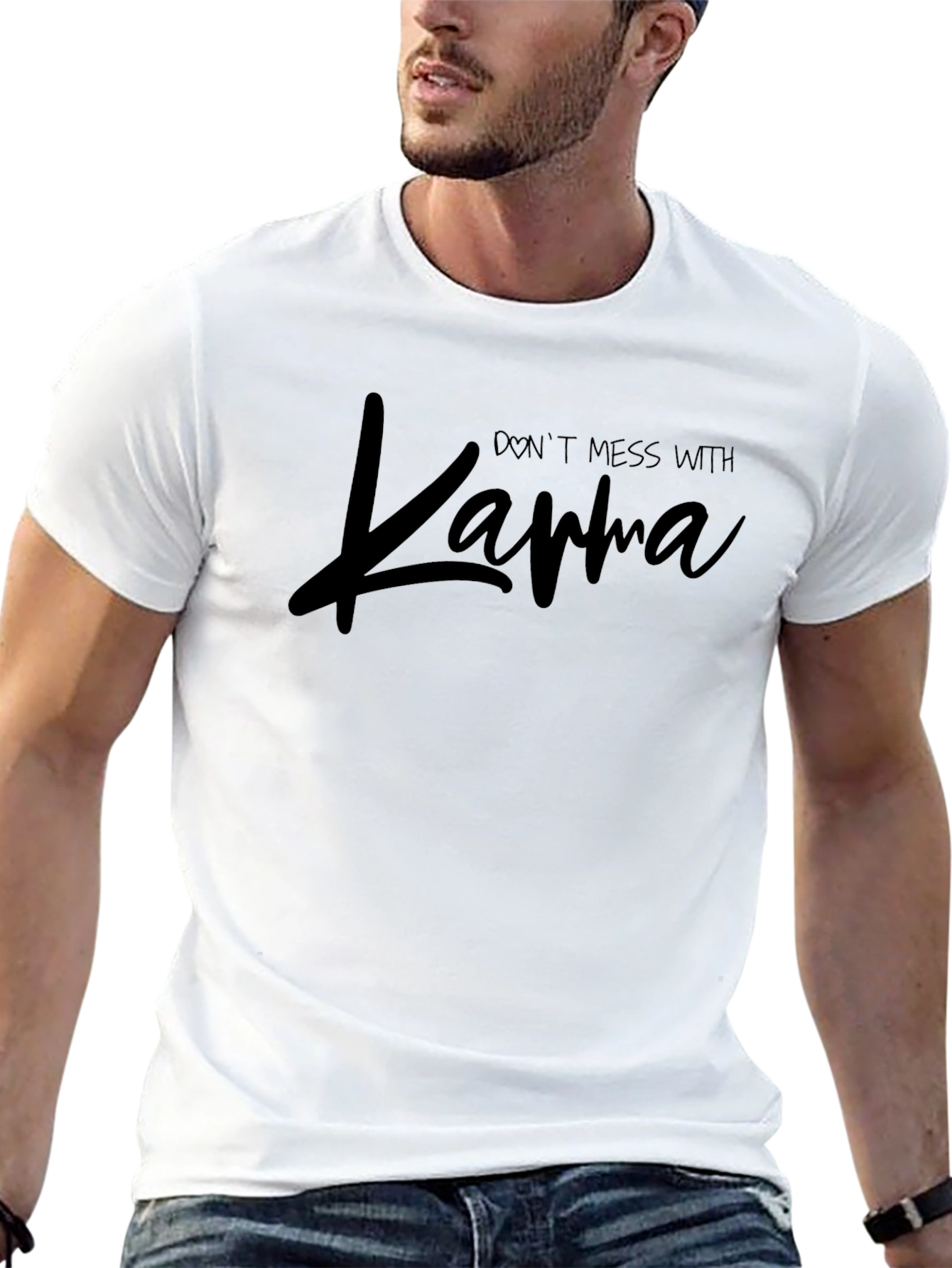 Dont Mess With Karma Graphic T-Shirt