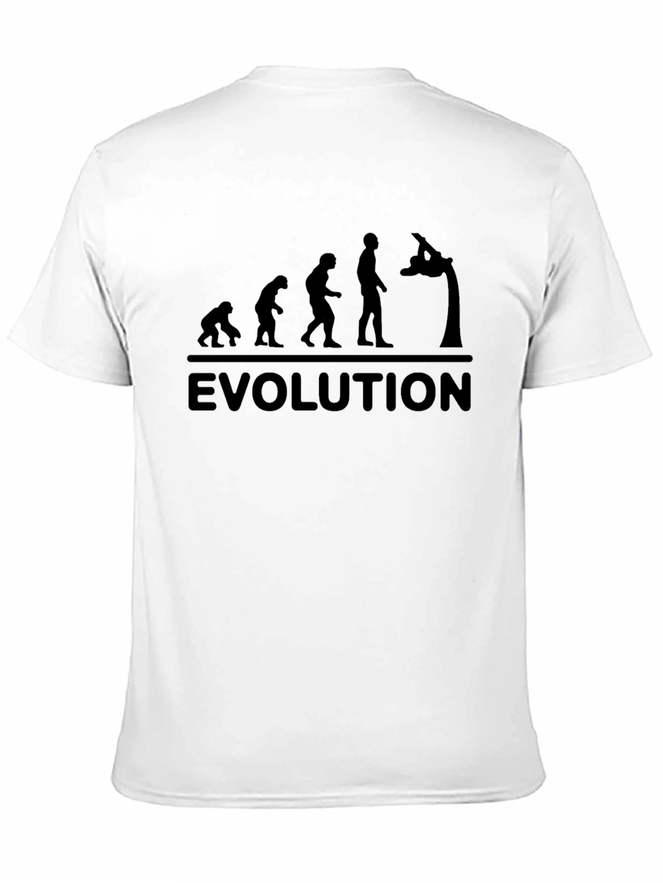 Evolution Gymnastics T-Shirt - Black Cotton Tee