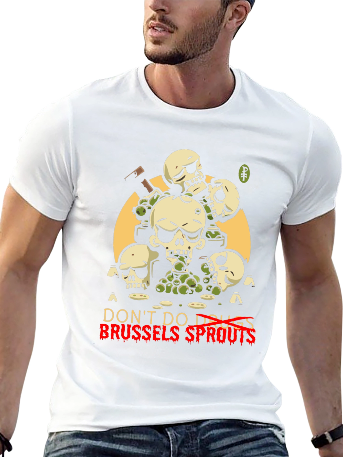 Dont Do Drugs Brussels Sprouts Graphic Tee