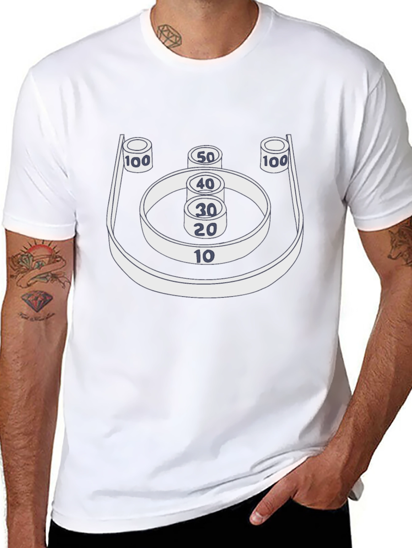 Skee-Ball T-Shirt - Retro Arcade Game Tee