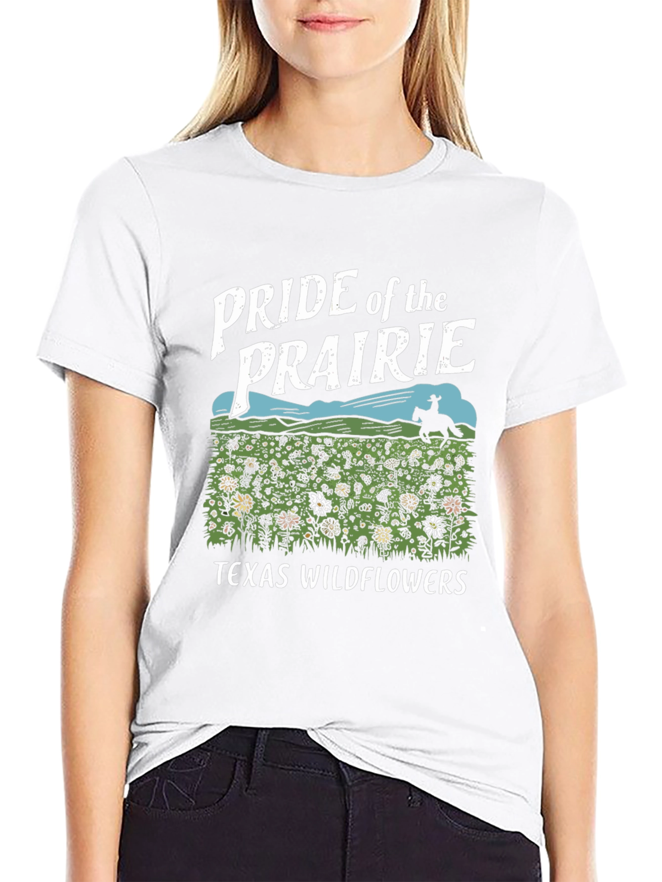 Pride of the Prairie Texas Wildflowers Graphic Tee
