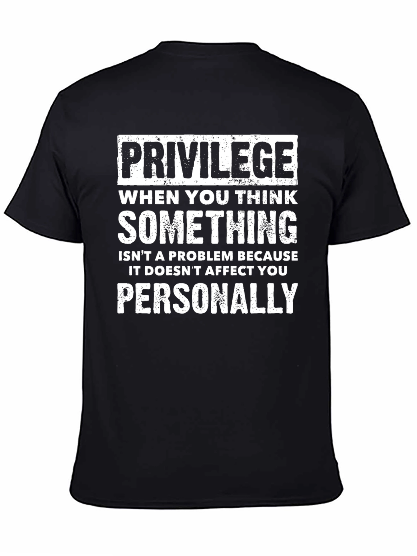 Privilege Graphic Print T-Shirt