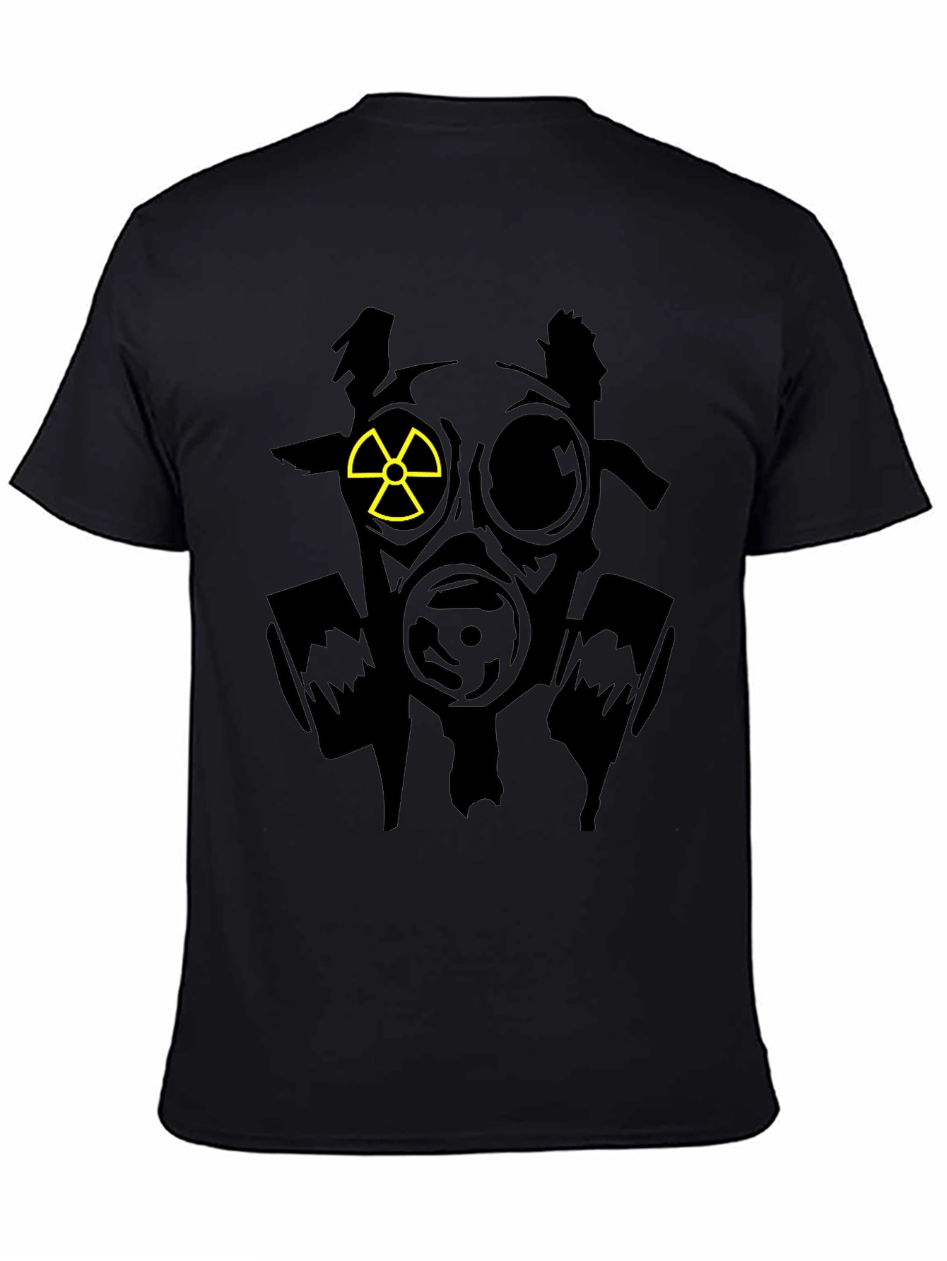 Gas Mask Radiation Symbol T-Shirt