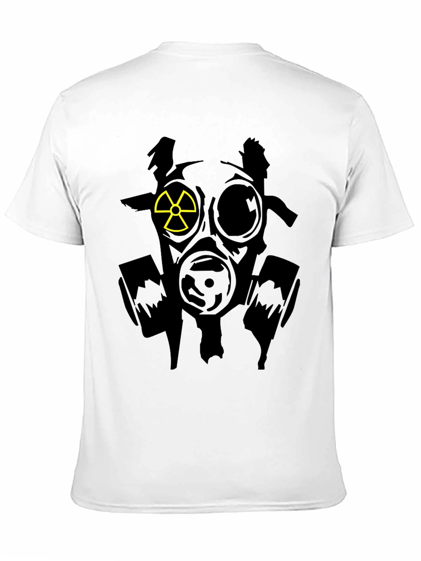 Gas Mask Radiation Symbol T-Shirt