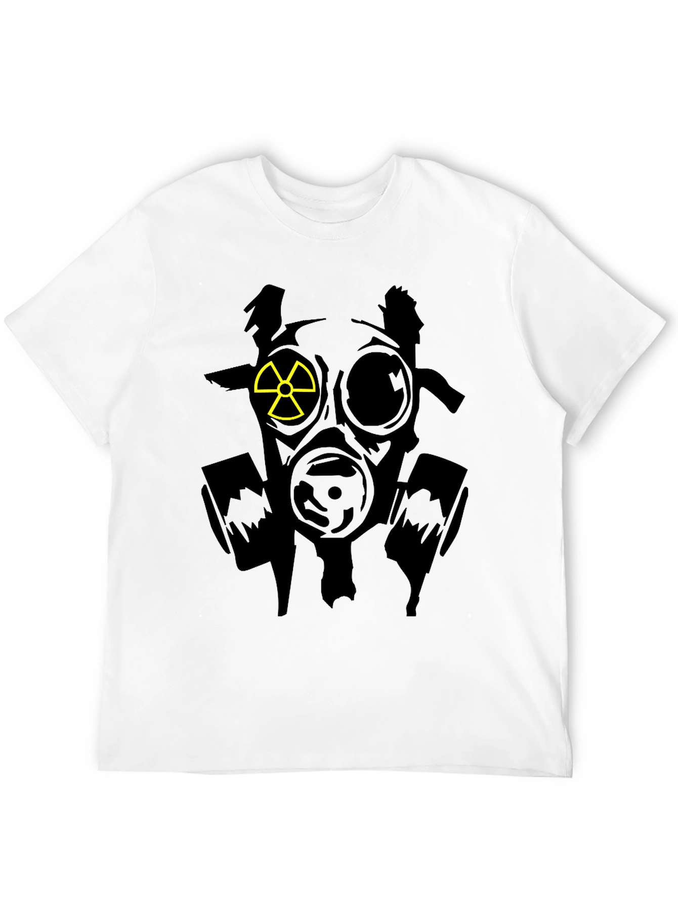 Gas Mask Radiation Symbol T-Shirt