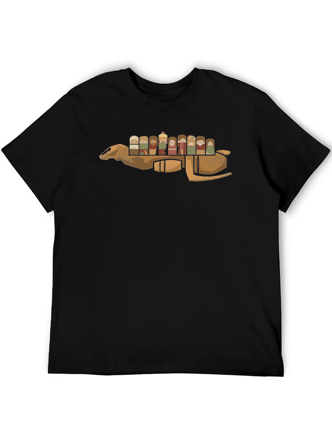 Adventure Time Crew Black T-Shirt