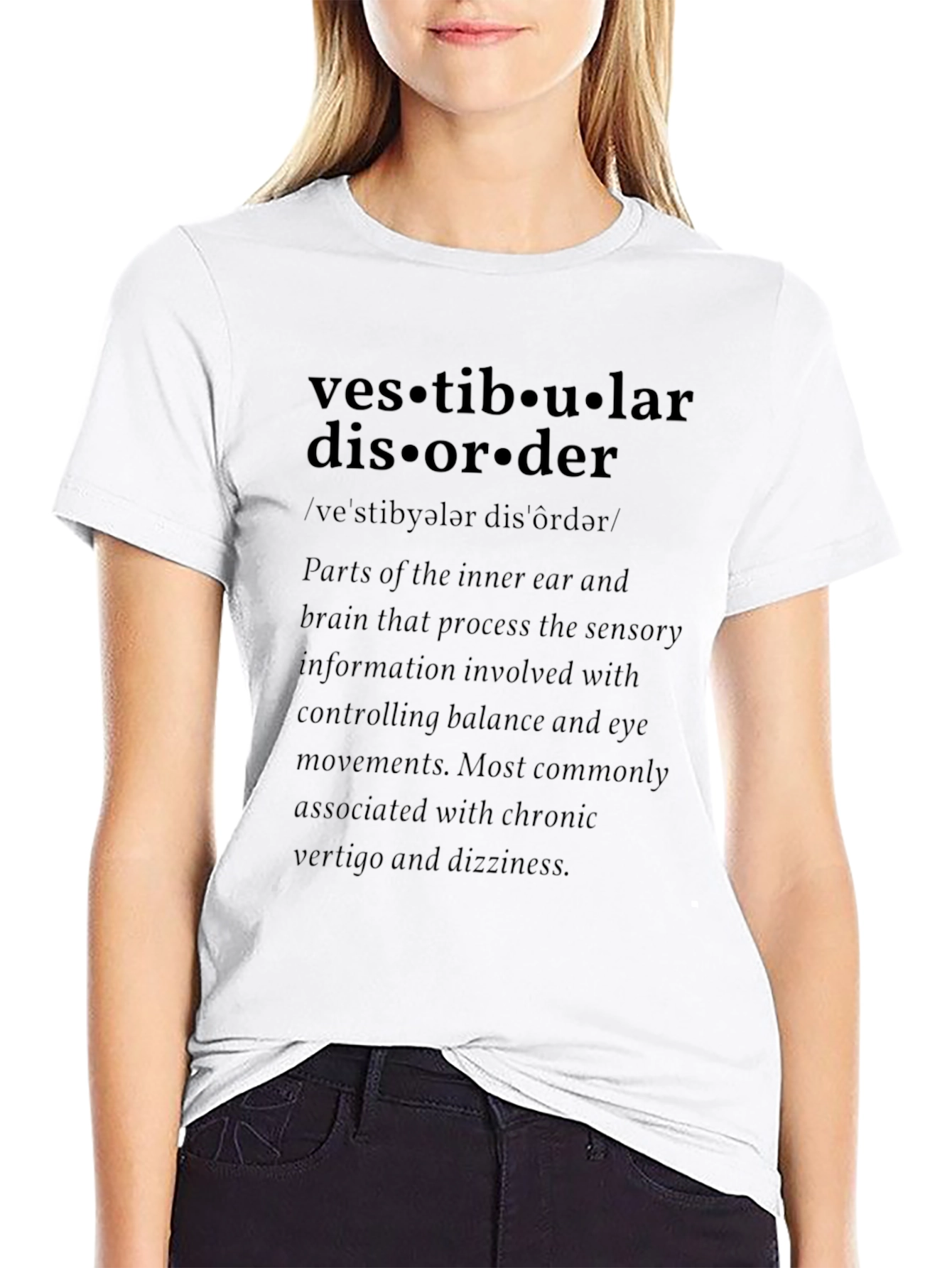 Vestibular Disorder Definition T-Shirt
