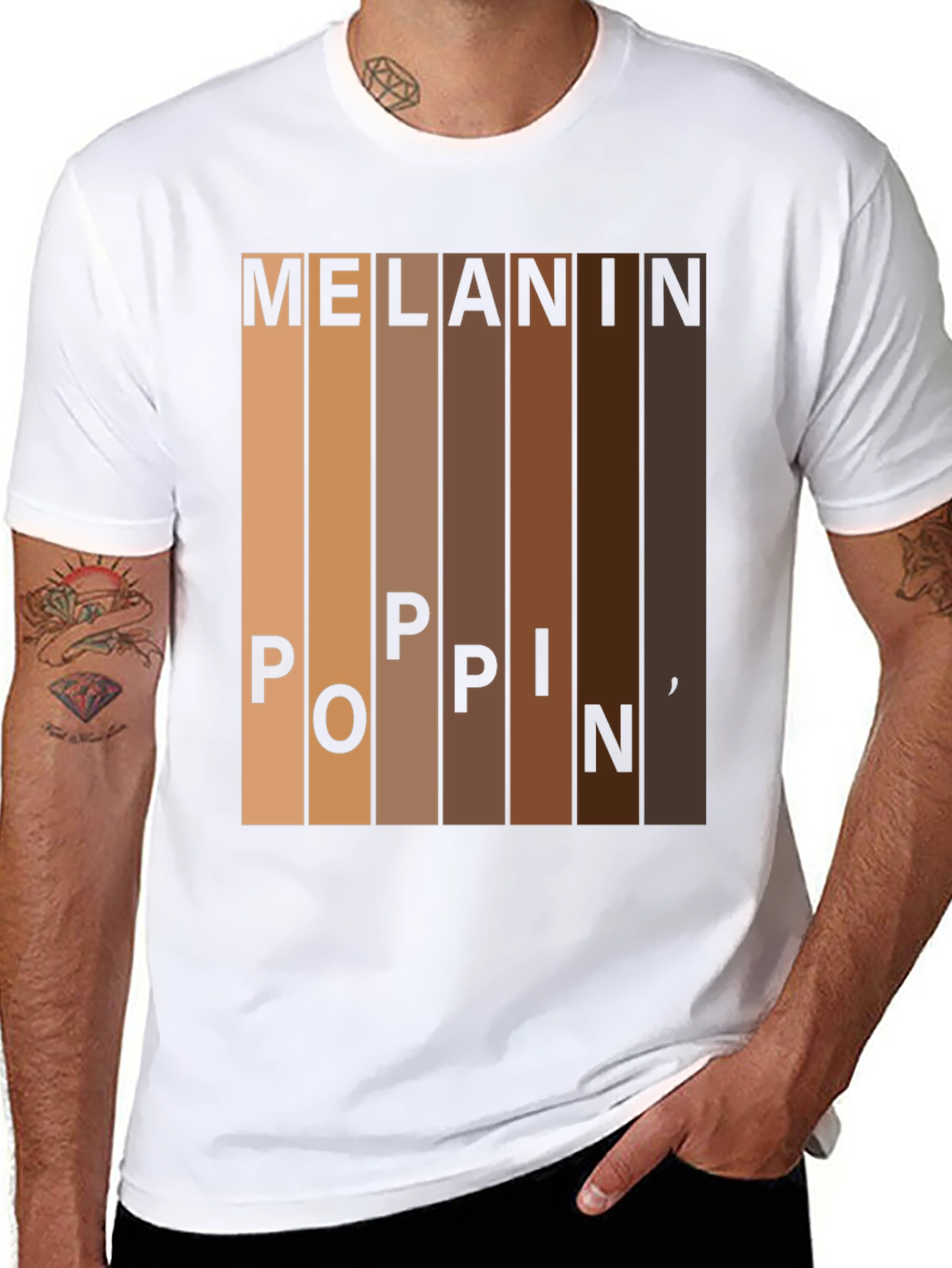 Melanin Poppin Graphic Tee