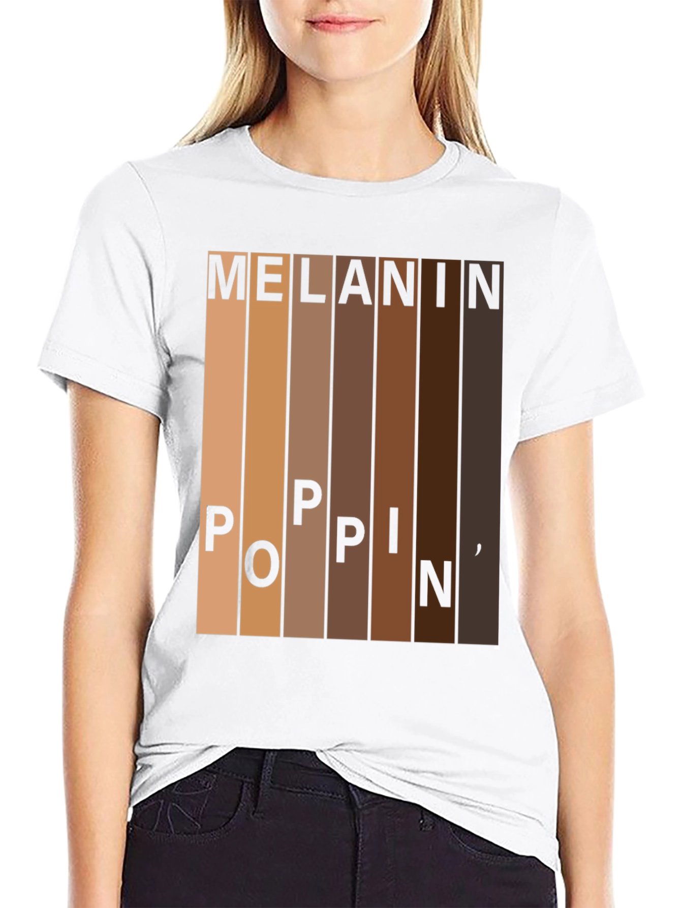 Melanin Poppin Graphic Tee