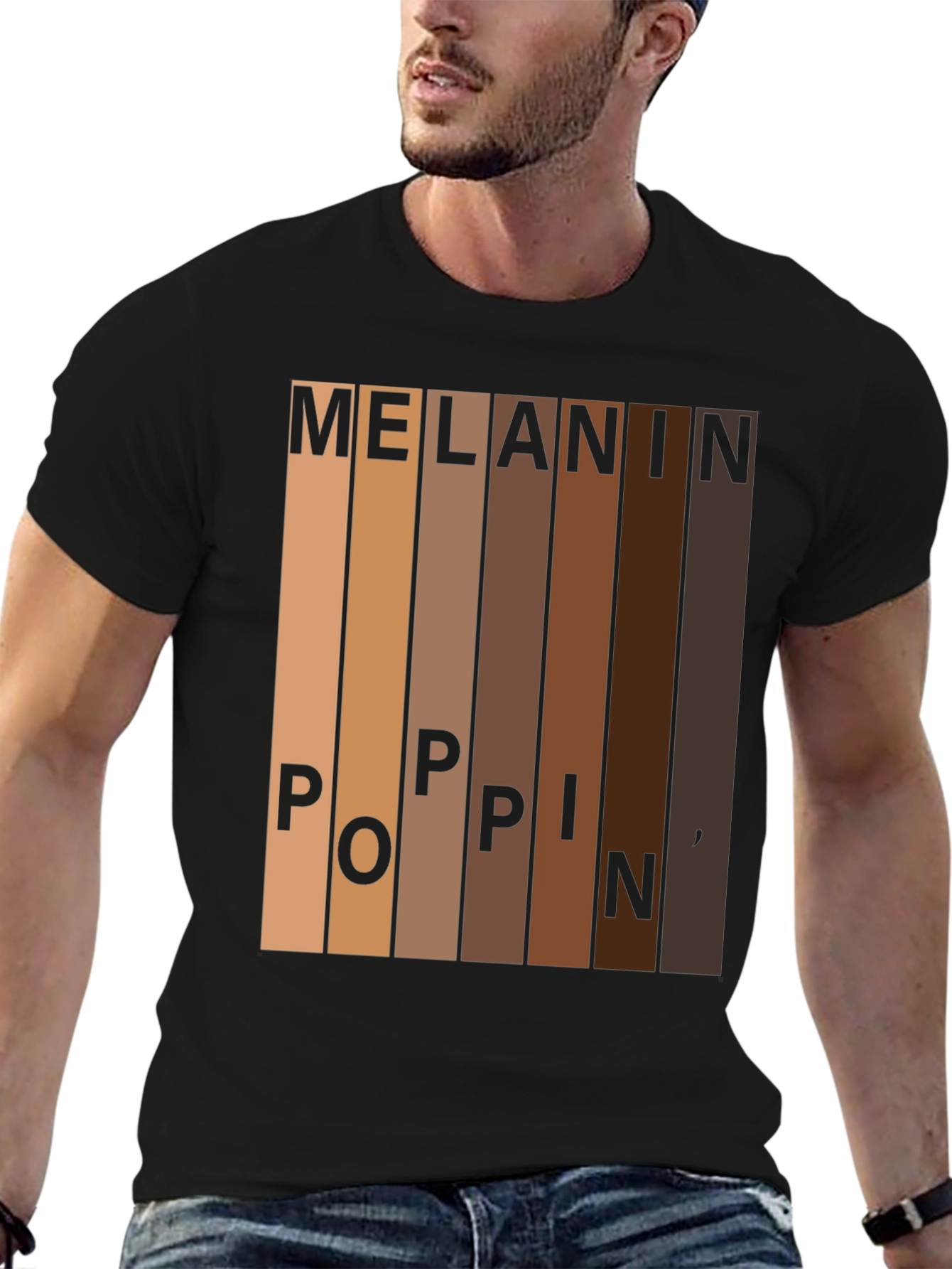Melanin Poppin Graphic Tee