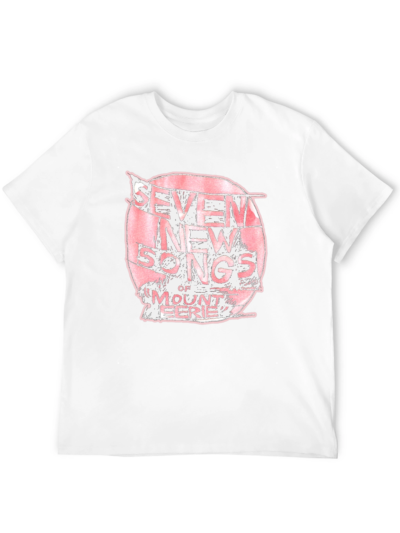 Seven New Songs Mount Eerie Black T-Shirt