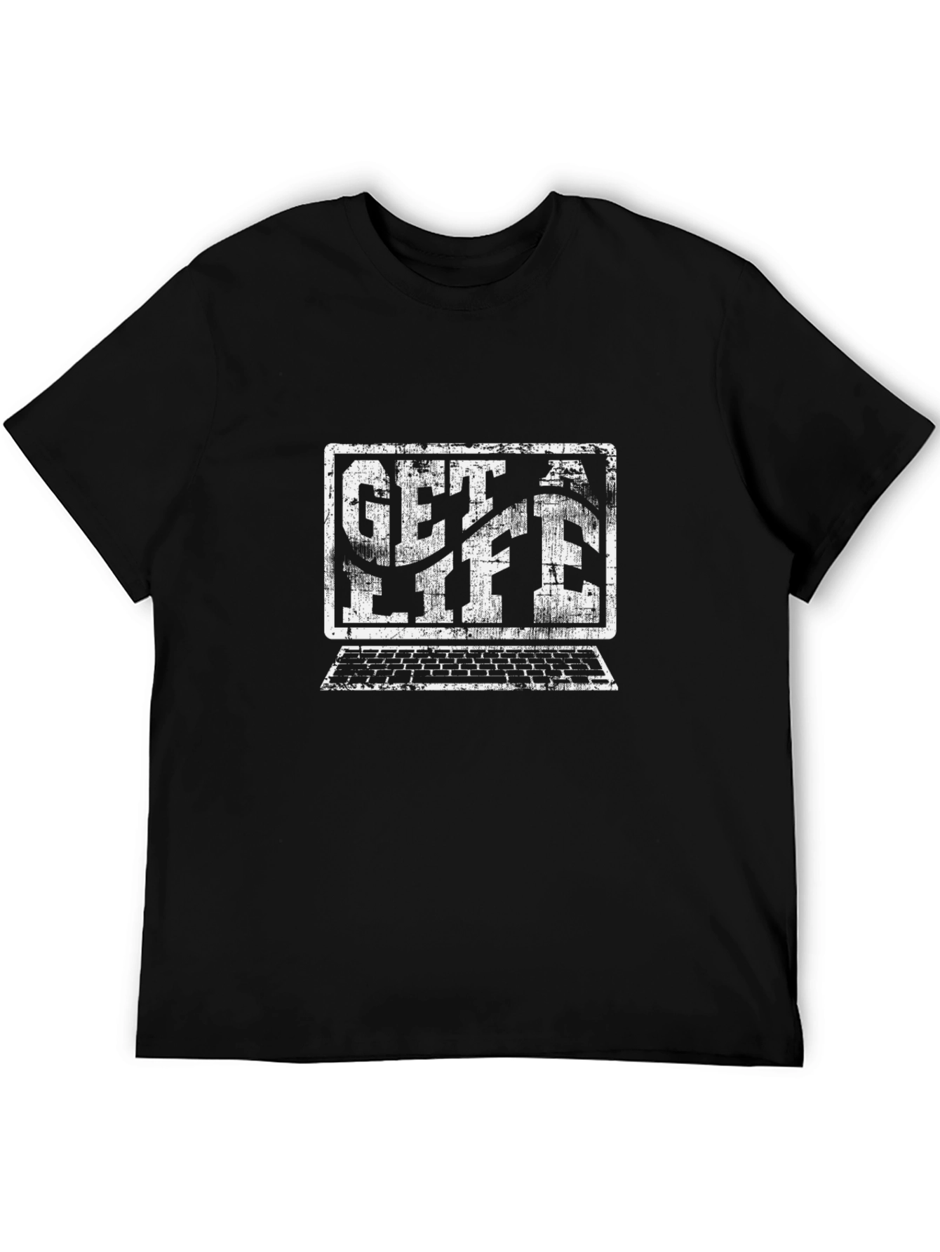 Get A Life T-Shirt - Computer Graphic Tee