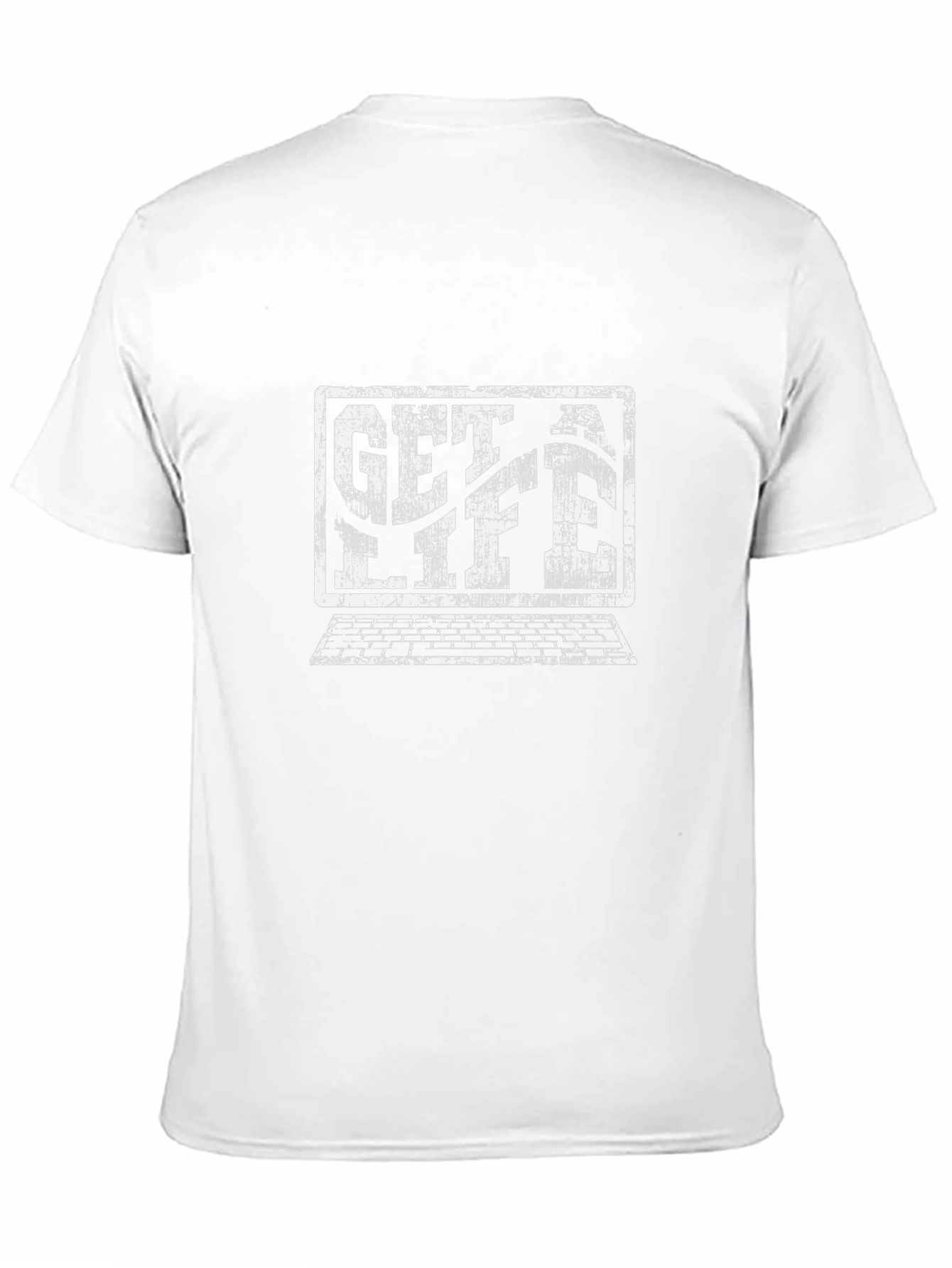 Get A Life T-Shirt - Computer Graphic Tee
