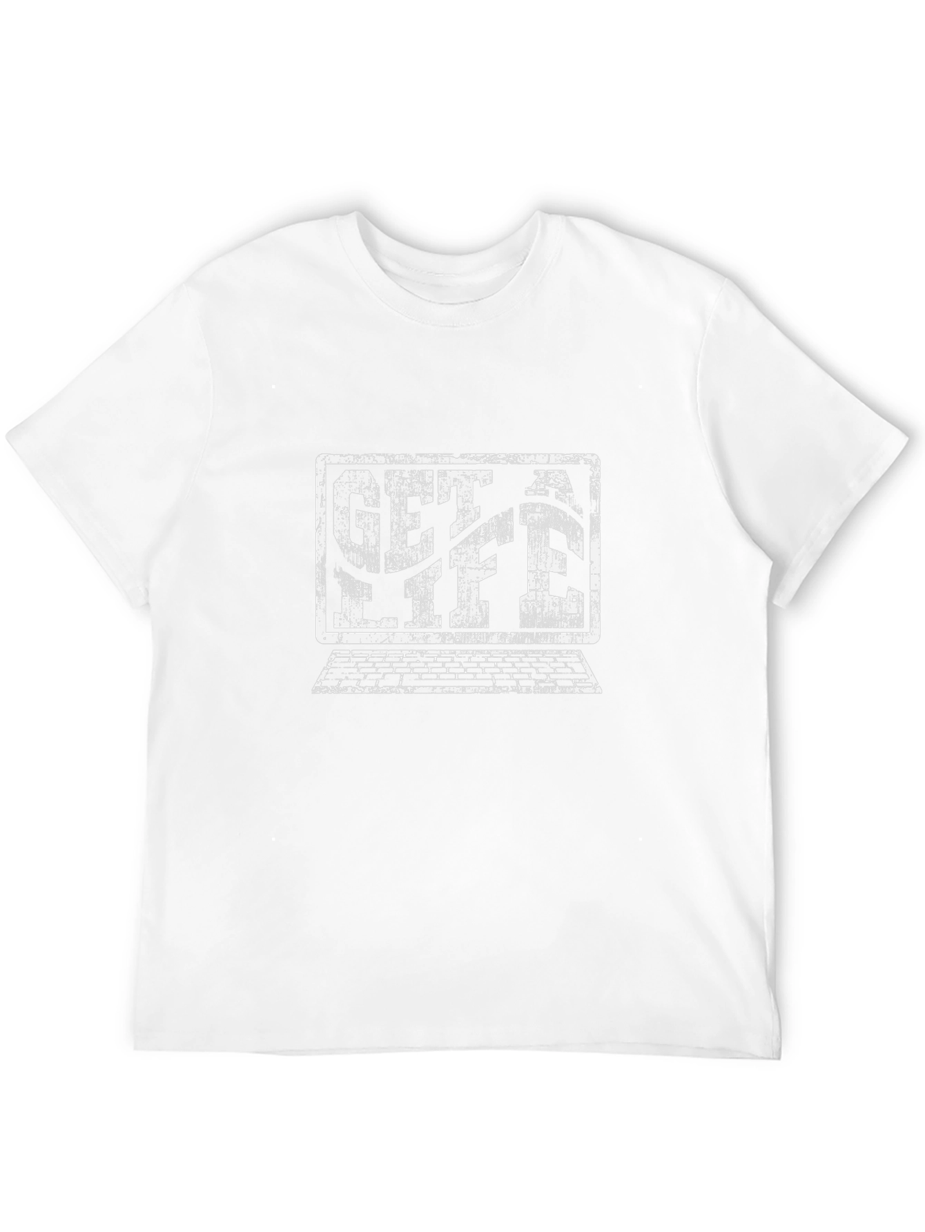 Get A Life T-Shirt - Computer Graphic Tee