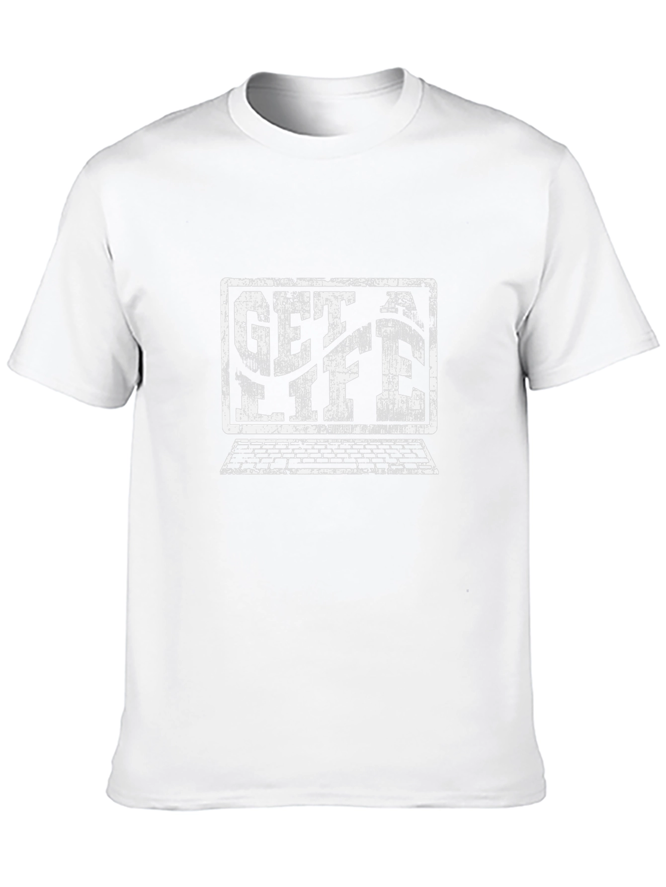 Get A Life T-Shirt - Computer Graphic Tee
