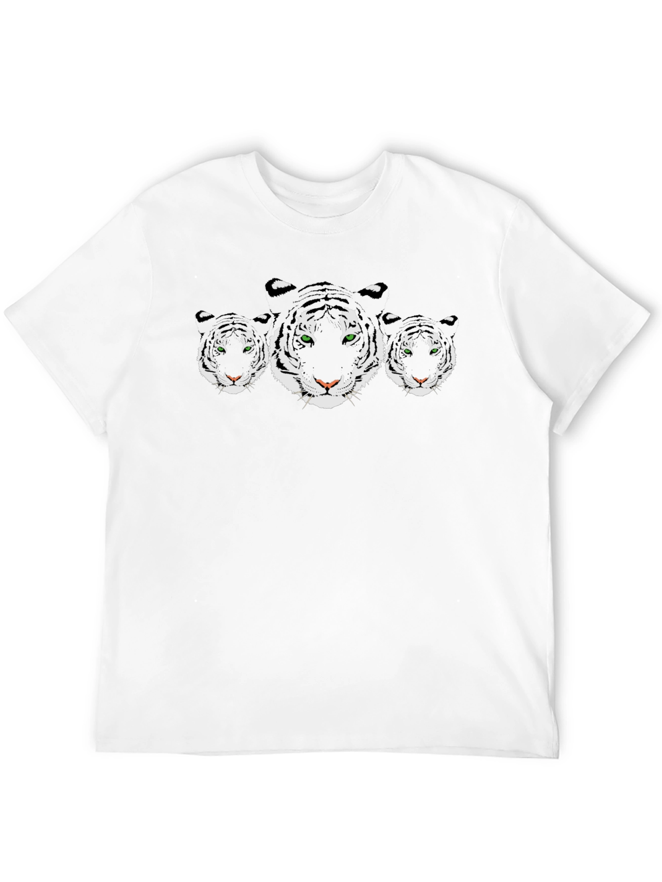 Tiger Graphic Tee - Black Cotton Blend