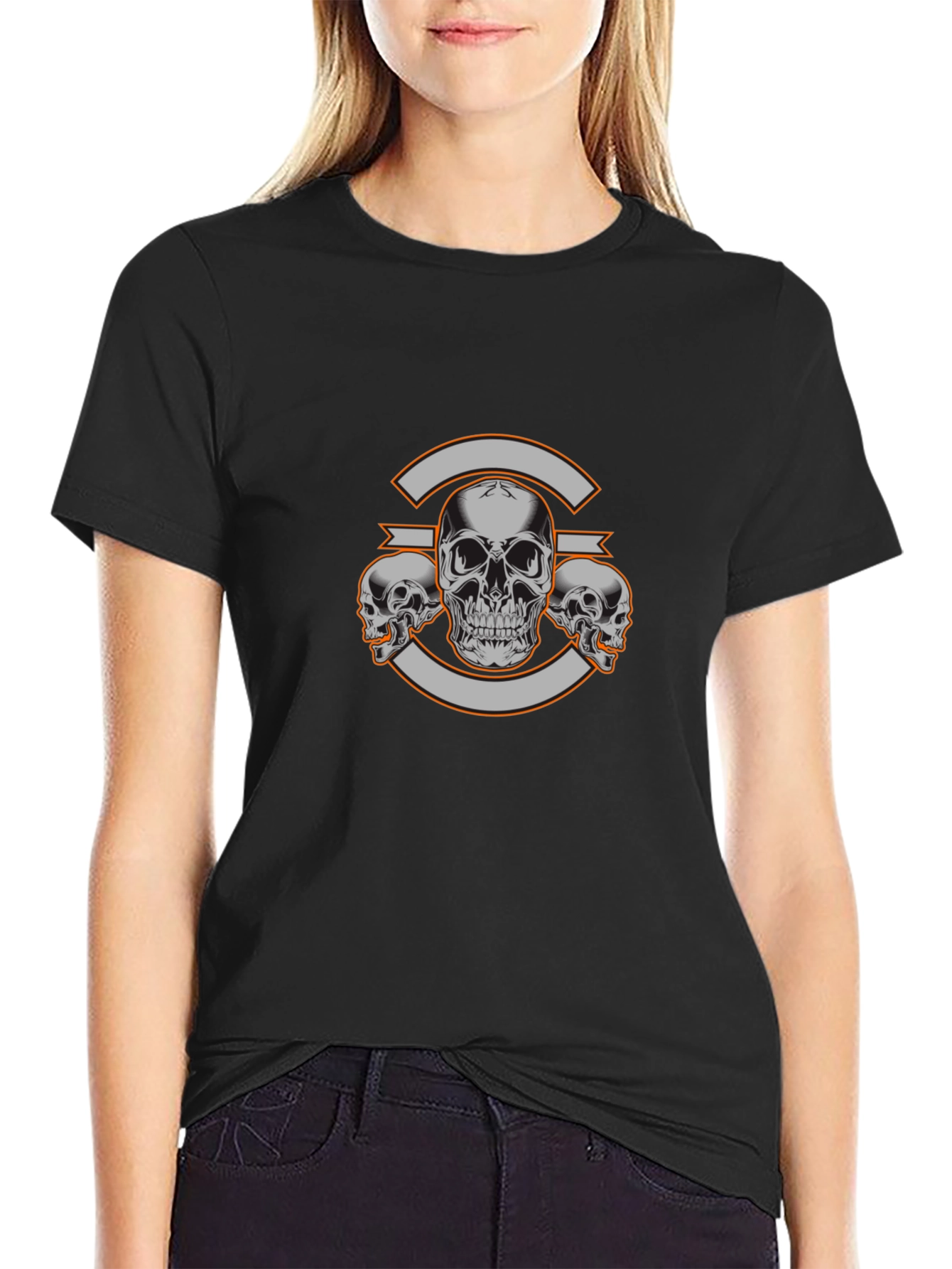 Skull Graphic Tee - Bold Design Everyday Wear