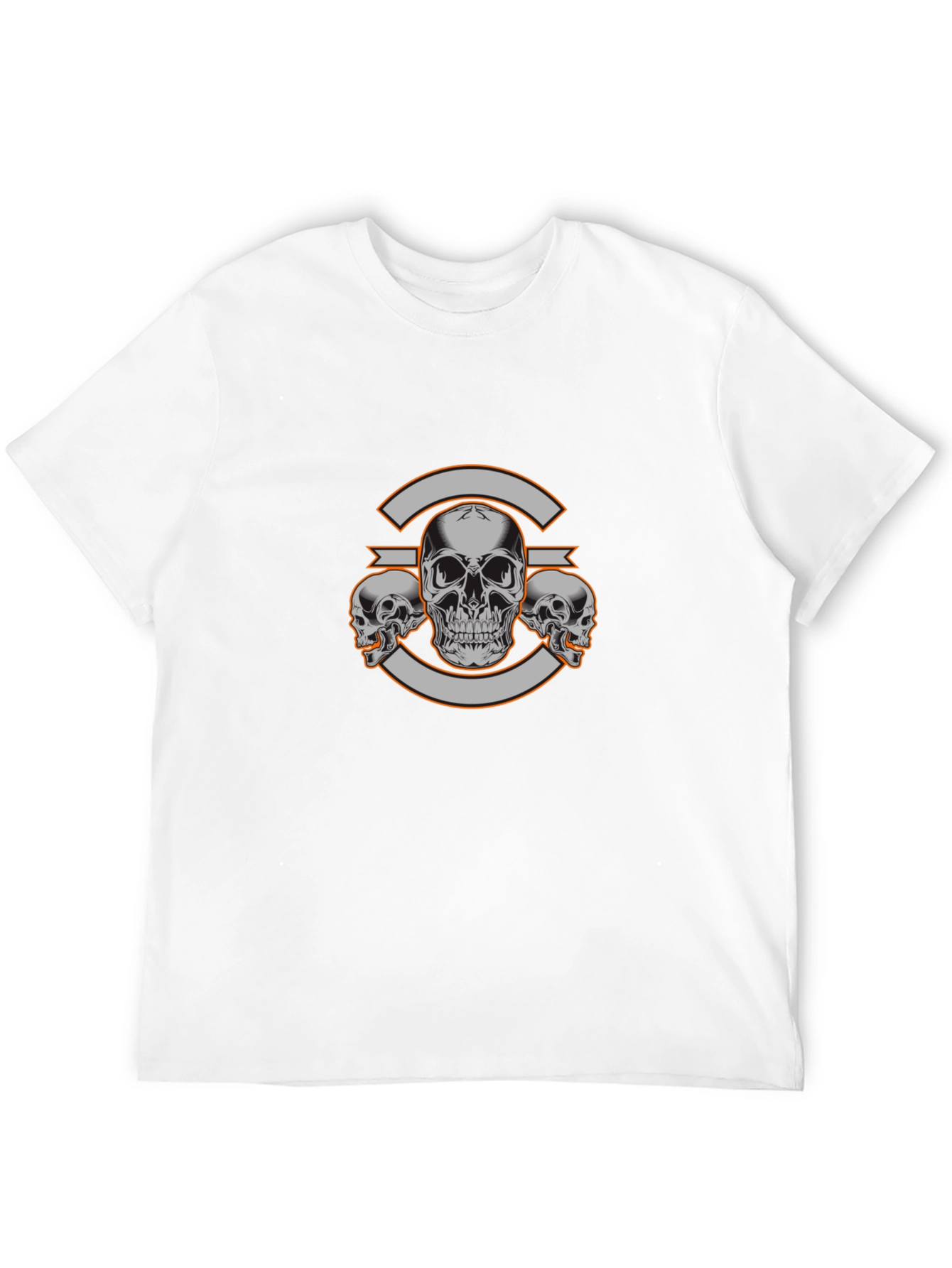 Skull Graphic Tee - Bold Design Everyday Wear