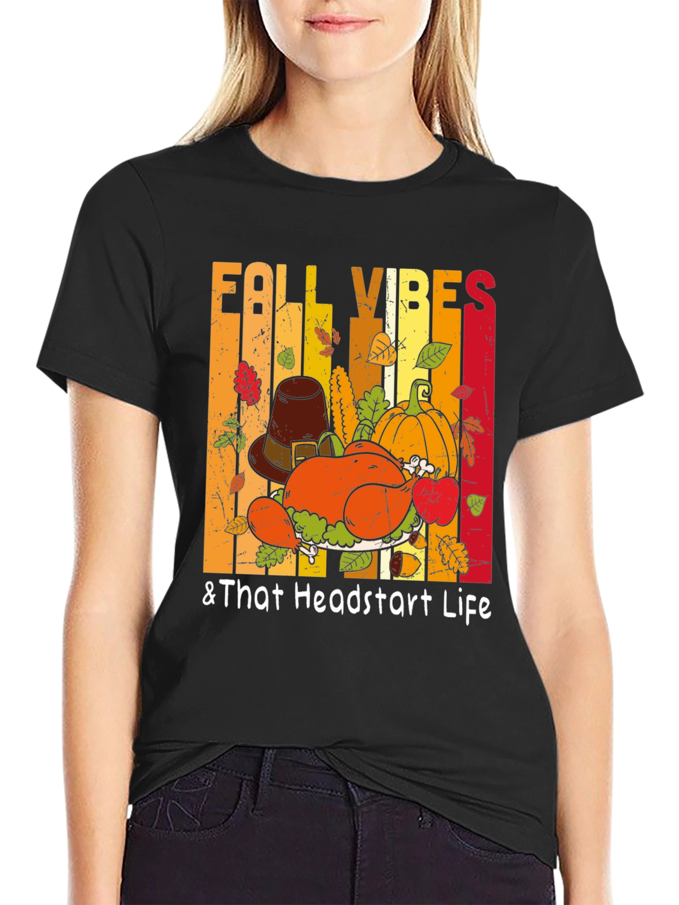 Fall Vibes Thanksgiving T-Shirt