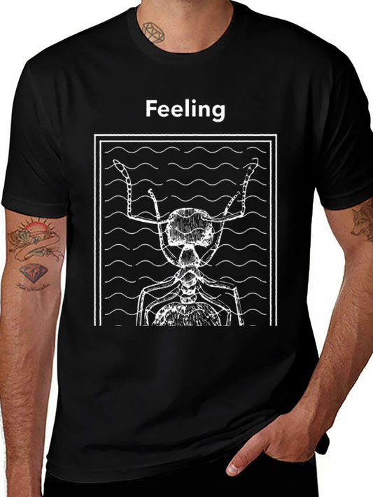 Feeling Graphic Tee - Black