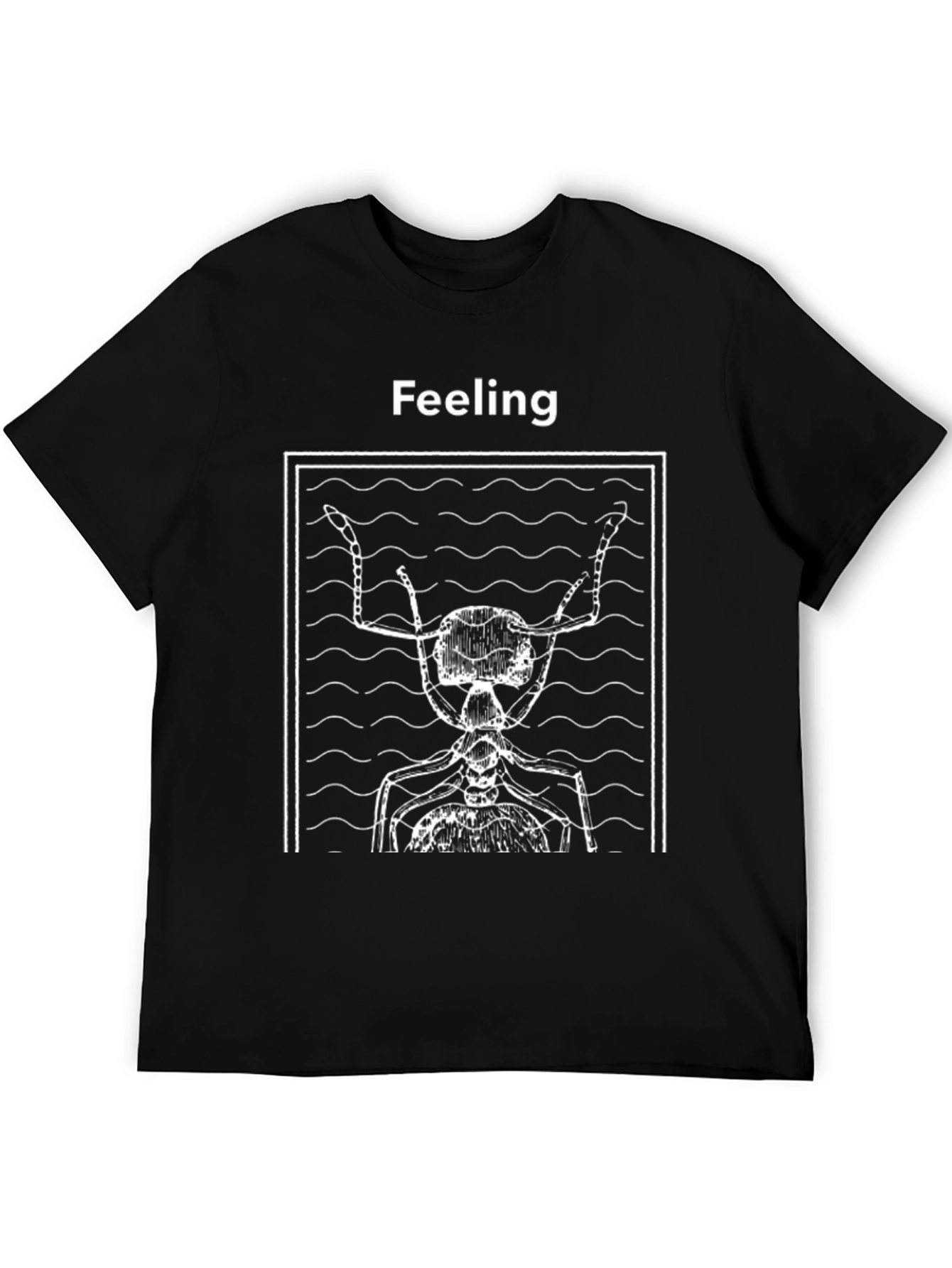 Feeling Graphic Tee - Black