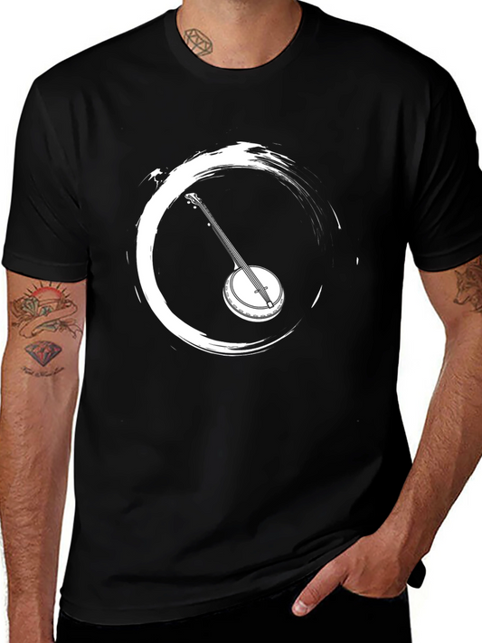 Banjo Graphic T-Shirt - Musician Tee