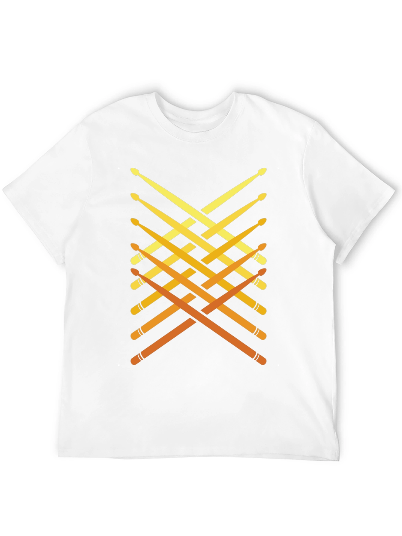 Drumsticks Graphic Tee - Musician Style