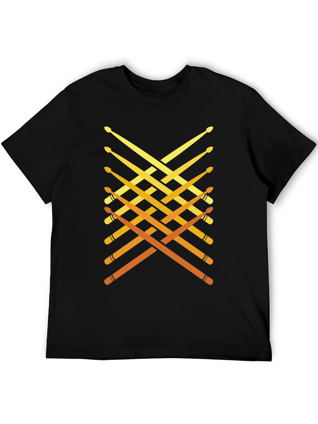 Drumsticks Graphic Tee - Musician Style