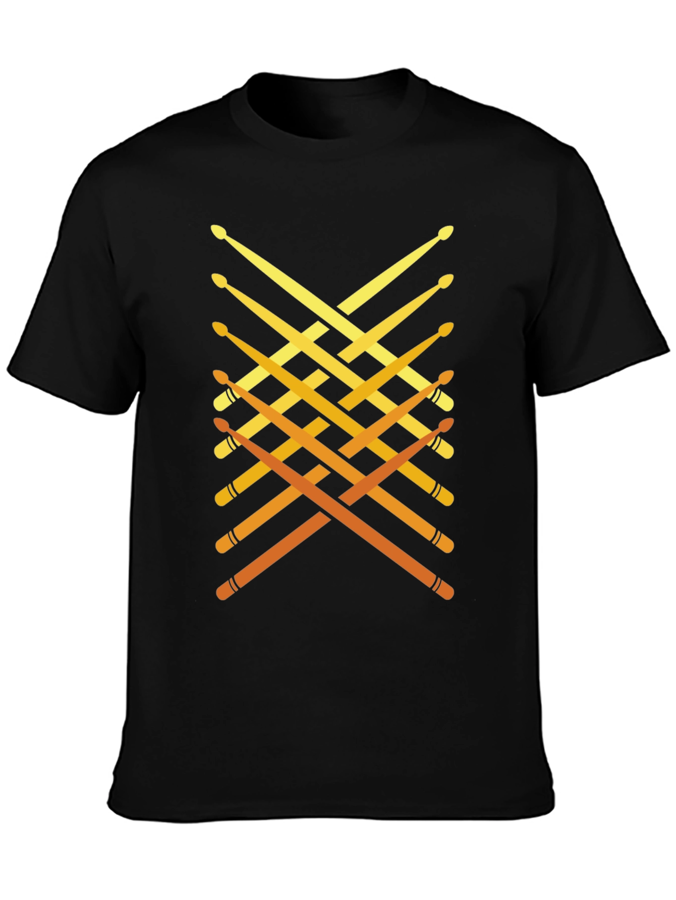Drumsticks Graphic Tee - Musician Style