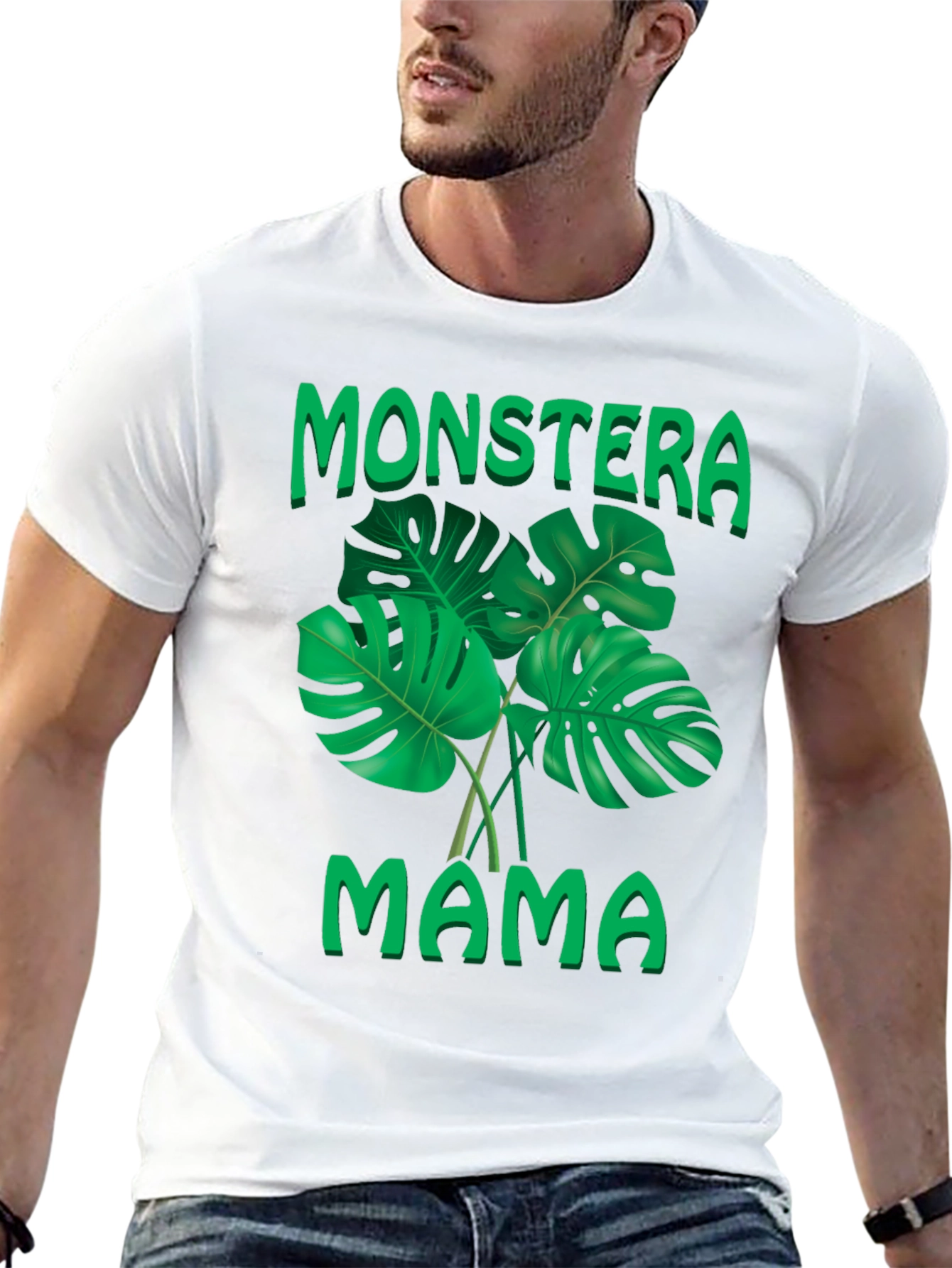 Monstera Mama Graphic T-Shirt - Plant Lover Tee