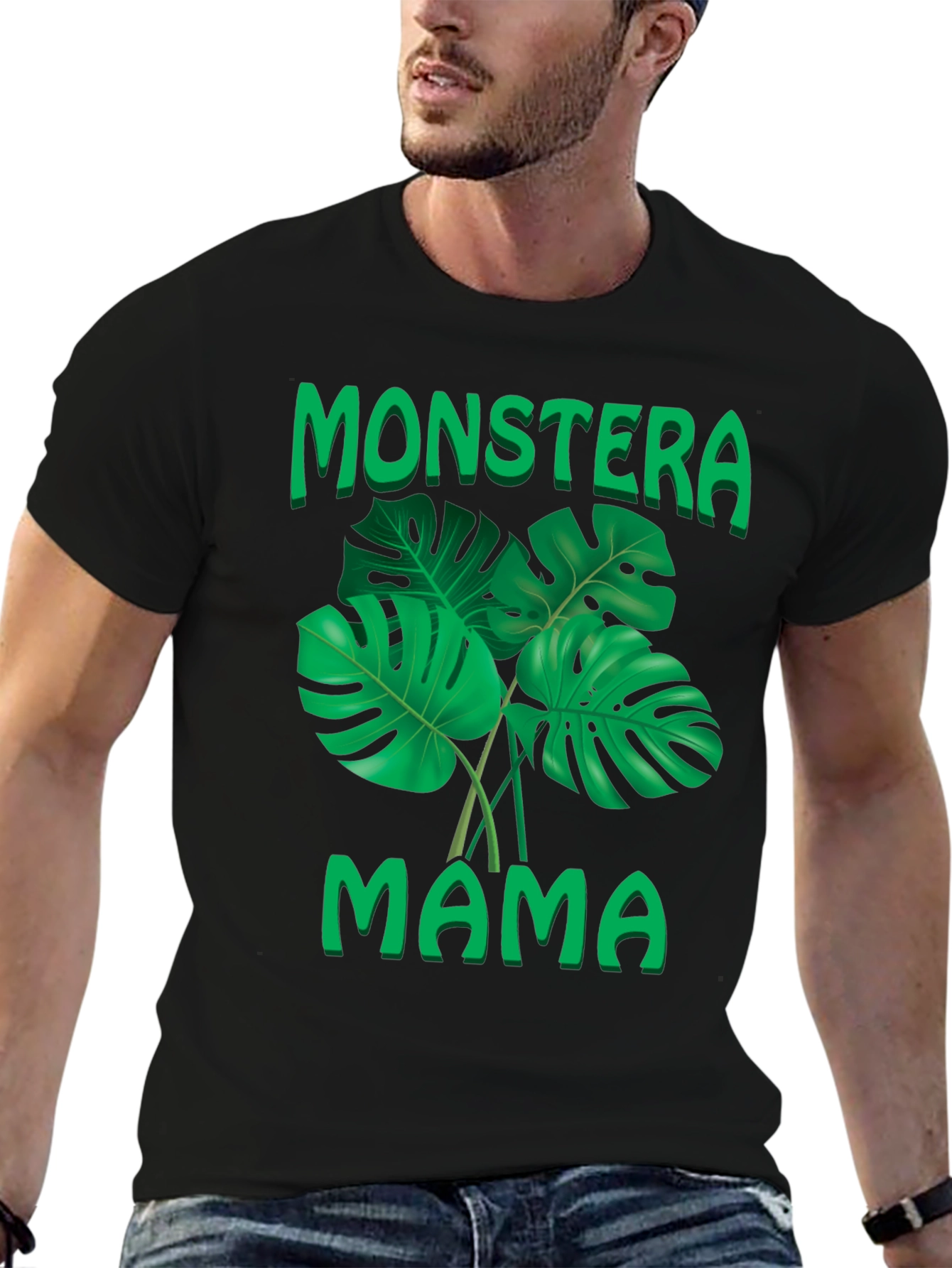Monstera Mama Graphic T-Shirt - Plant Lover Tee