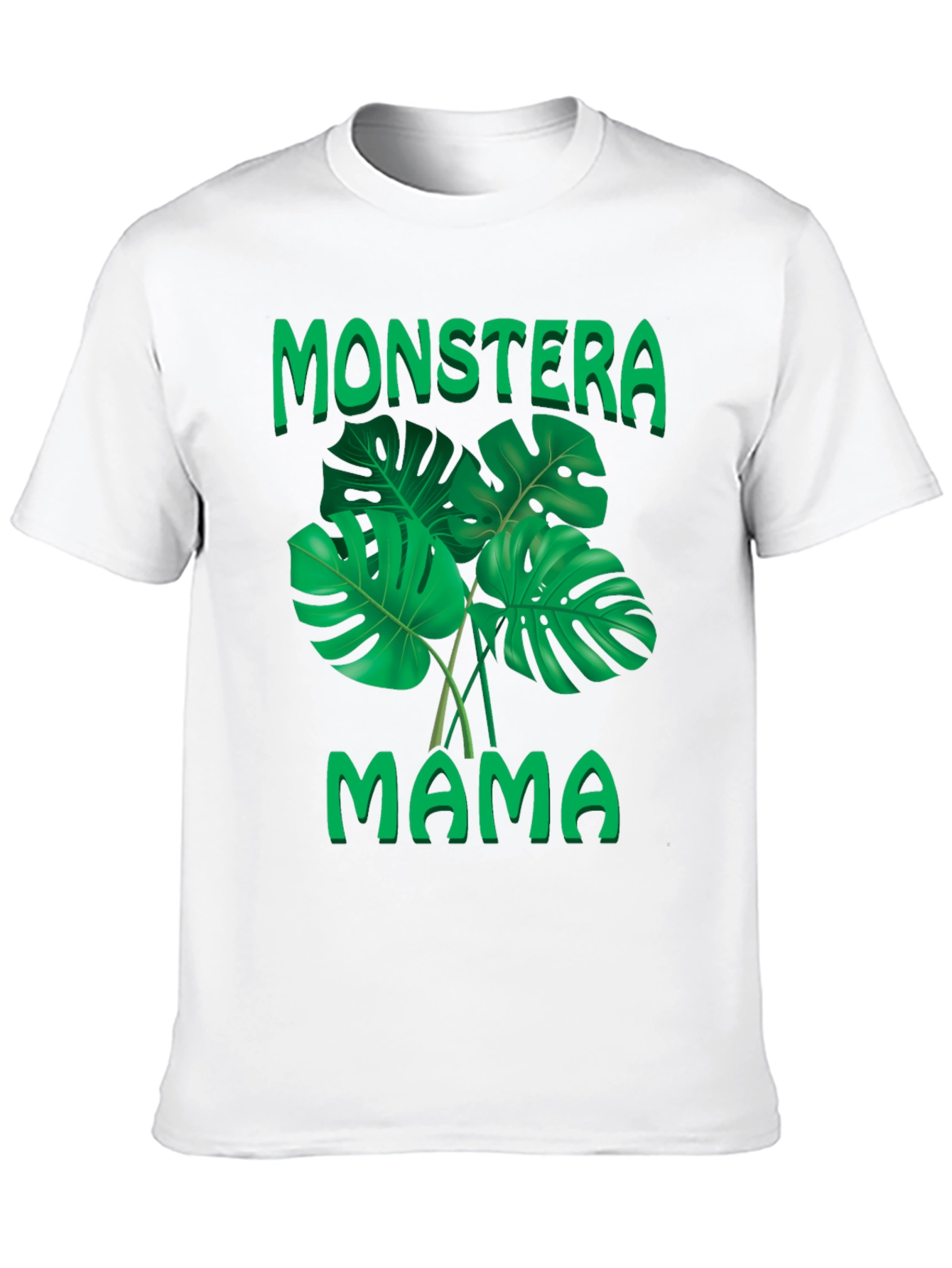 Monstera Mama Graphic T-Shirt - Plant Lover Tee
