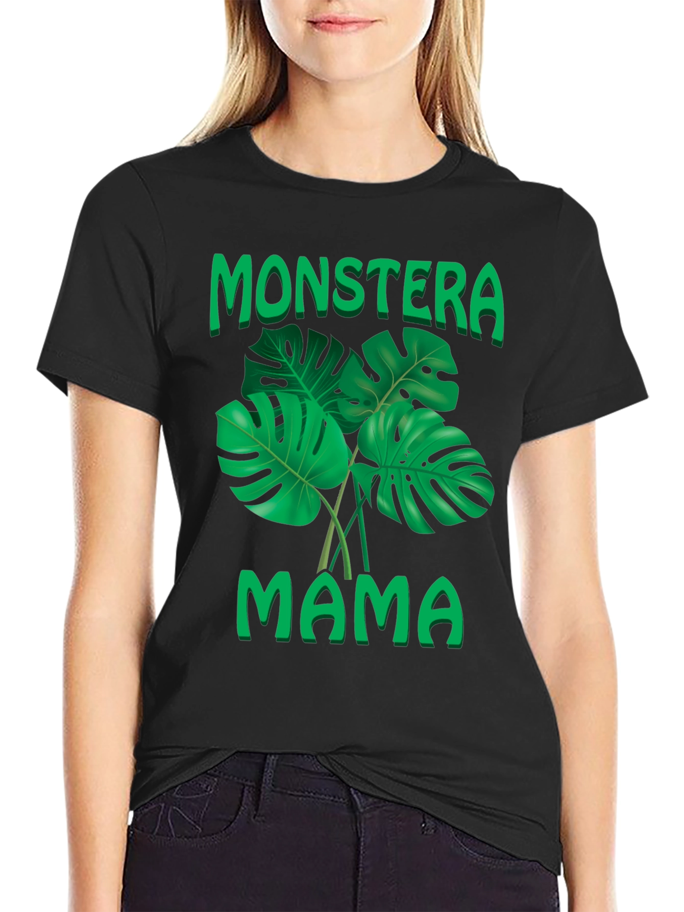 Monstera Mama Graphic T-Shirt - Plant Lover Tee